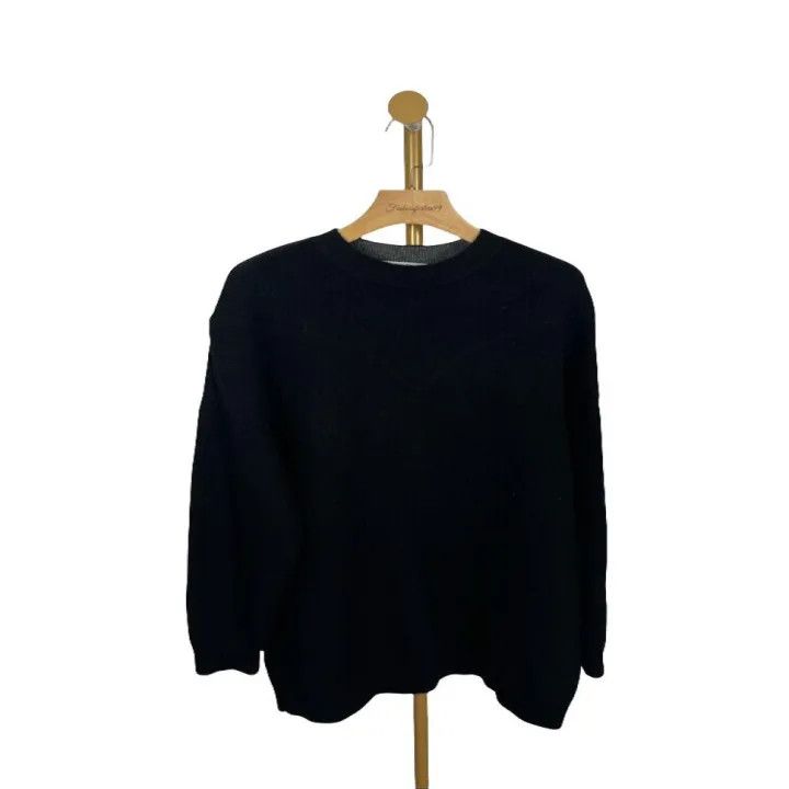 Dior Dior Black Long Sleeve Knit Sweater 0079 Size US S / EU 44-46 / 1 - 1 Thumbnail