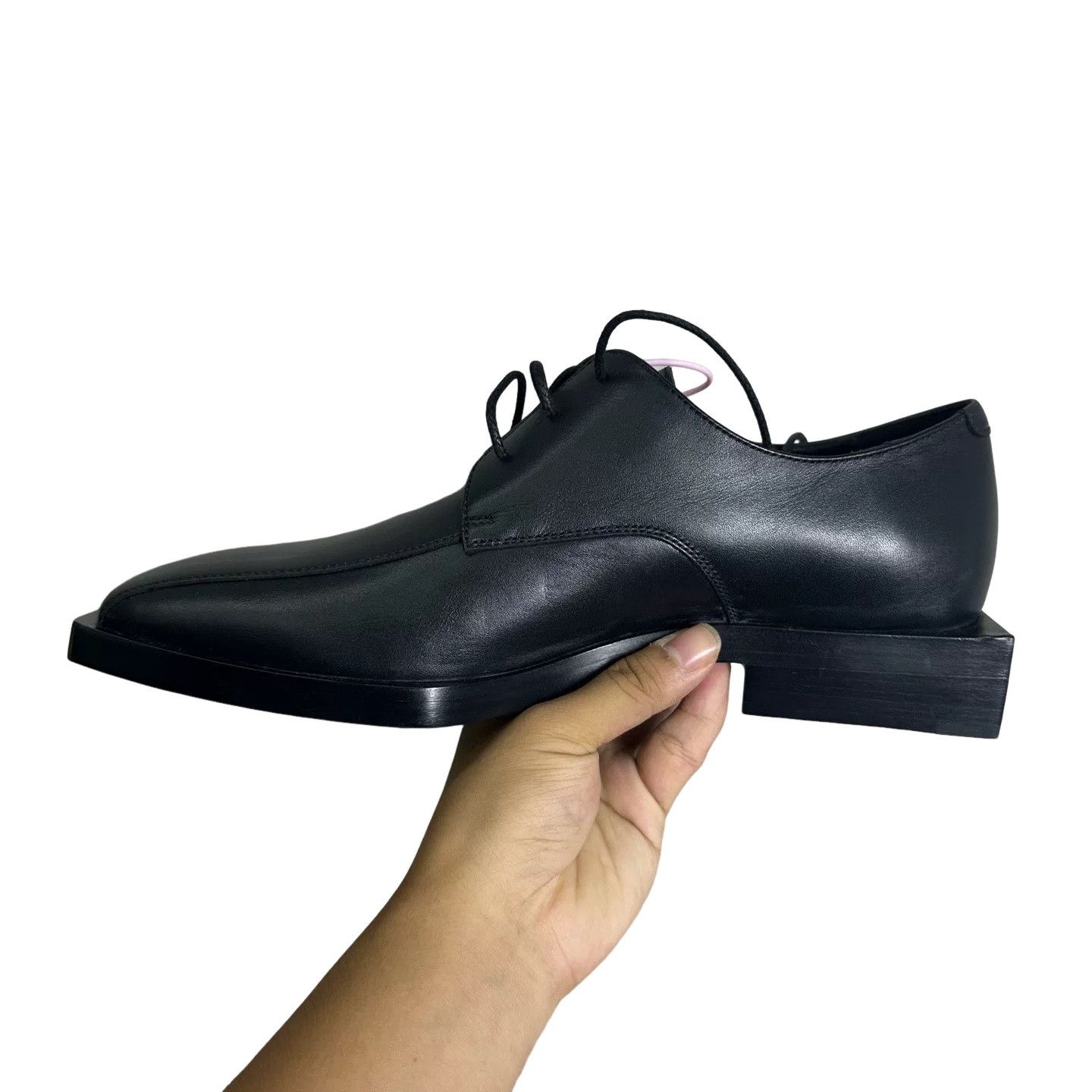 Balenciaga Balenciaga Square Toe Derby Shoes 39 Size US 6 / EU 39 - 1 Thumbnail