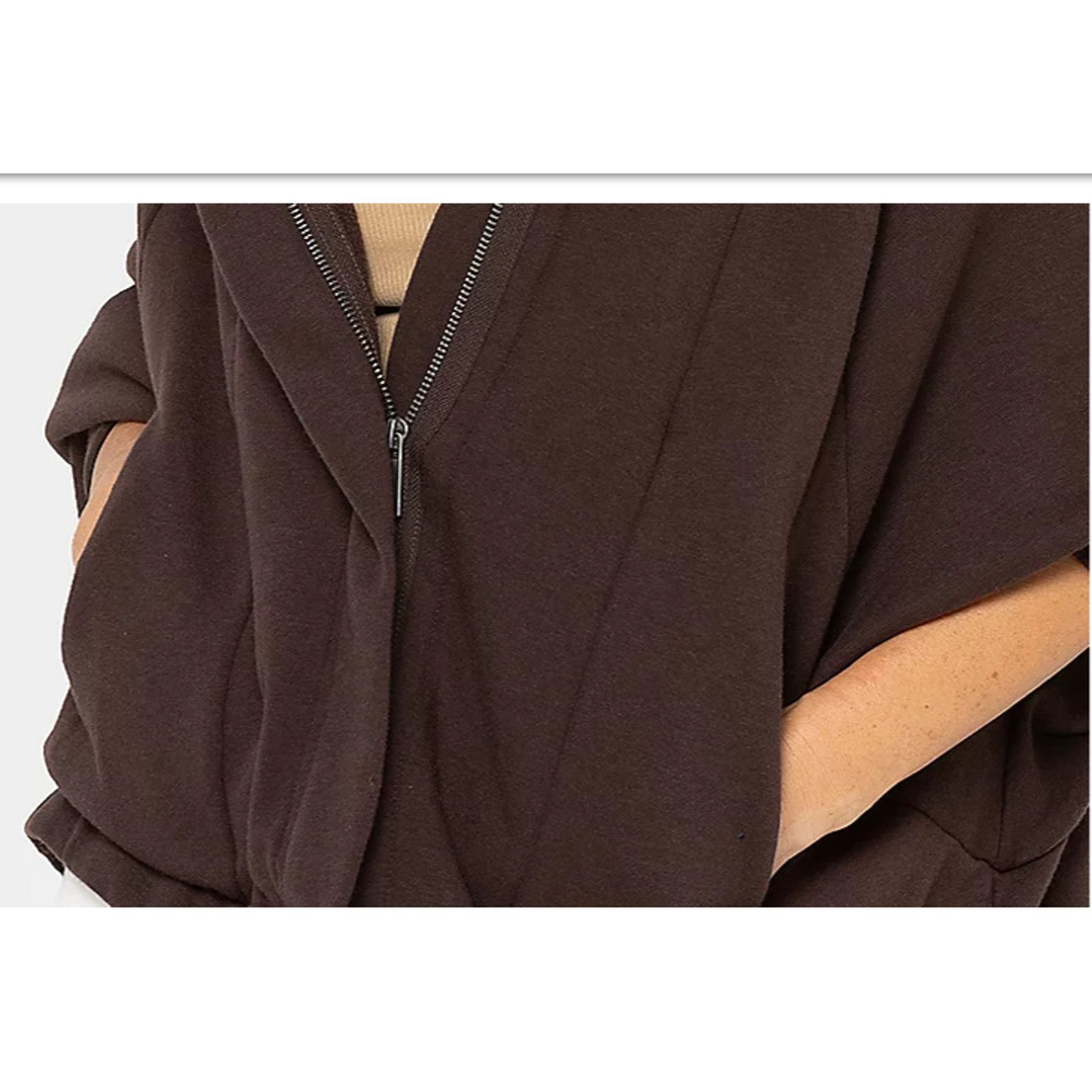 peaceminusone Peace Love World French Tery Zip Front Hood Jacket L A682851 Size L / US 10 / IT 46 - 2 Thumbnail