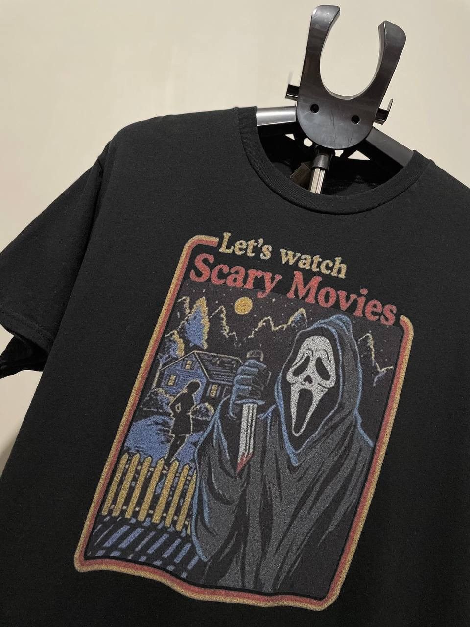 Expert Horror × Vintage Vintage Scary Movie Scream T Shirt Size US XL / EU 56 / 4 - 2 Thumbnail