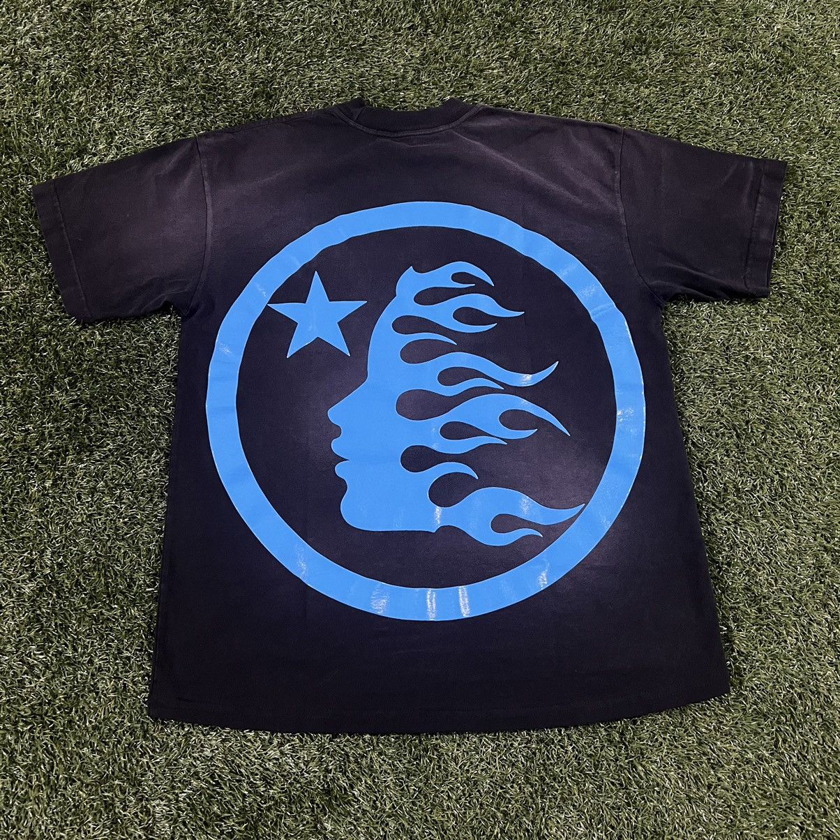 HELLSTAR Hellstar Classic Gel Print Tee Black/Blue Size Medium Size US M / EU 48-50 / 2 - 3 Thumbnail