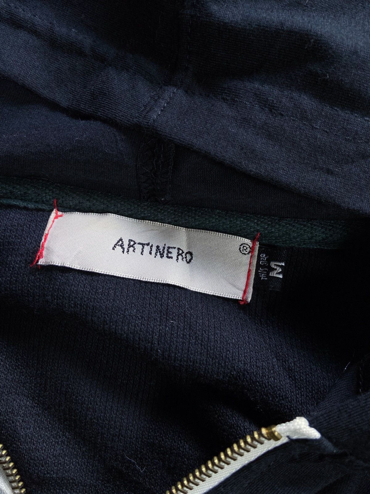 20471120 ARTINERO ART WORK DOUBLE LAYER ZIP HOODIE Size US M / EU 48-50 / 2 - 14 Thumbnail