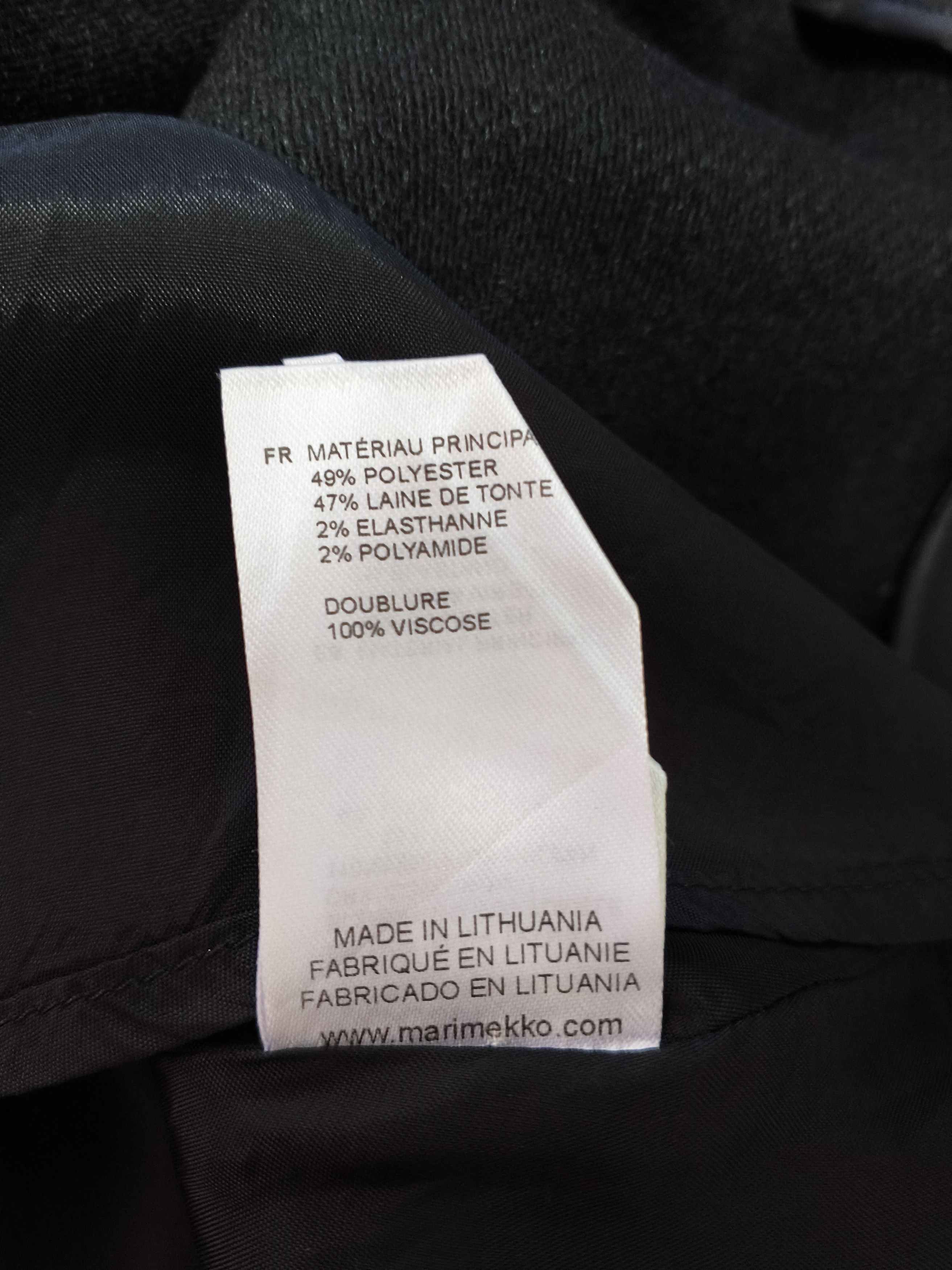 Marimekko Marimekko Black Melrose Midi skirt Size 38" / US 16 / IT 52 - 11 Thumbnail