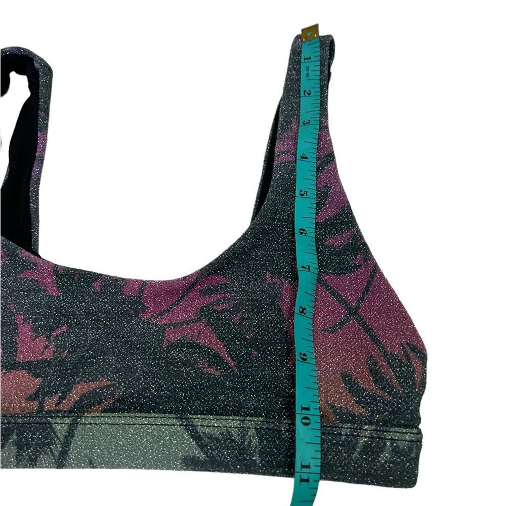 Designer Beach Riot l Rainbow Palm Madness High Waist Bikini M/L Size ONE SIZE - 4 Thumbnail