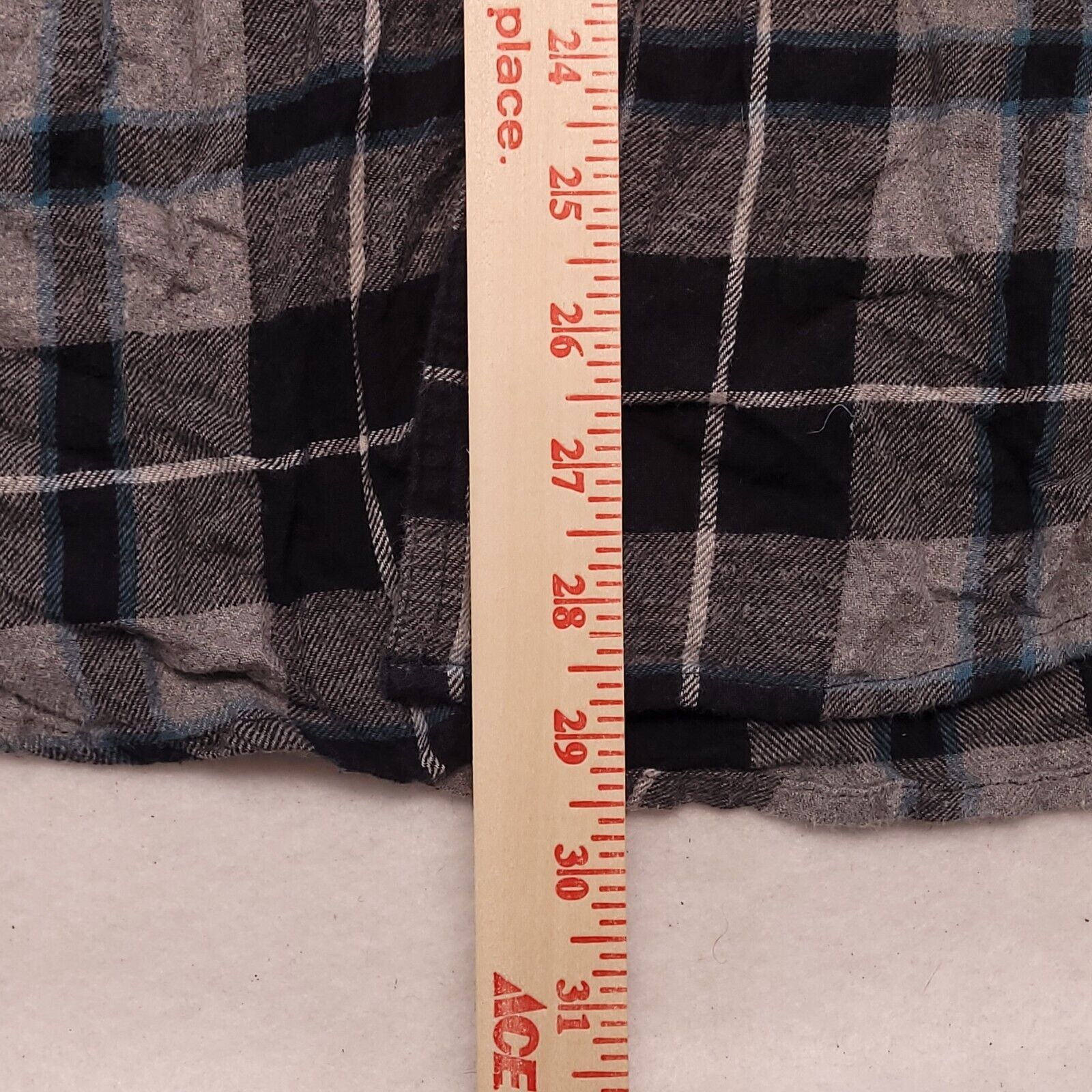 Sonoma Sonoma Tartan Flannel Button Up Shirt Mens Size L Gray Black Size US L / EU 52-54 / 3 - 8 Thumbnail