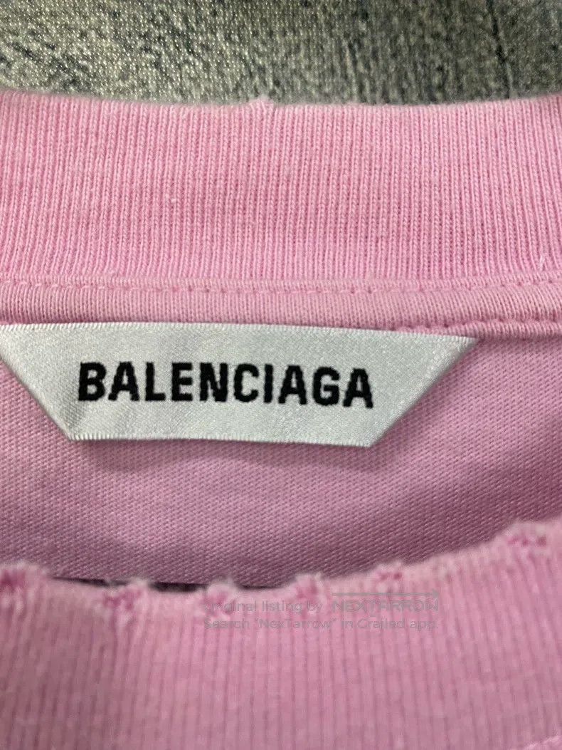 Balenciaga Balenciaga Pink Valentine's Day Limited Love Heart Long Sl Size US XS / EU 42 / 0 - 4 Thumbnail