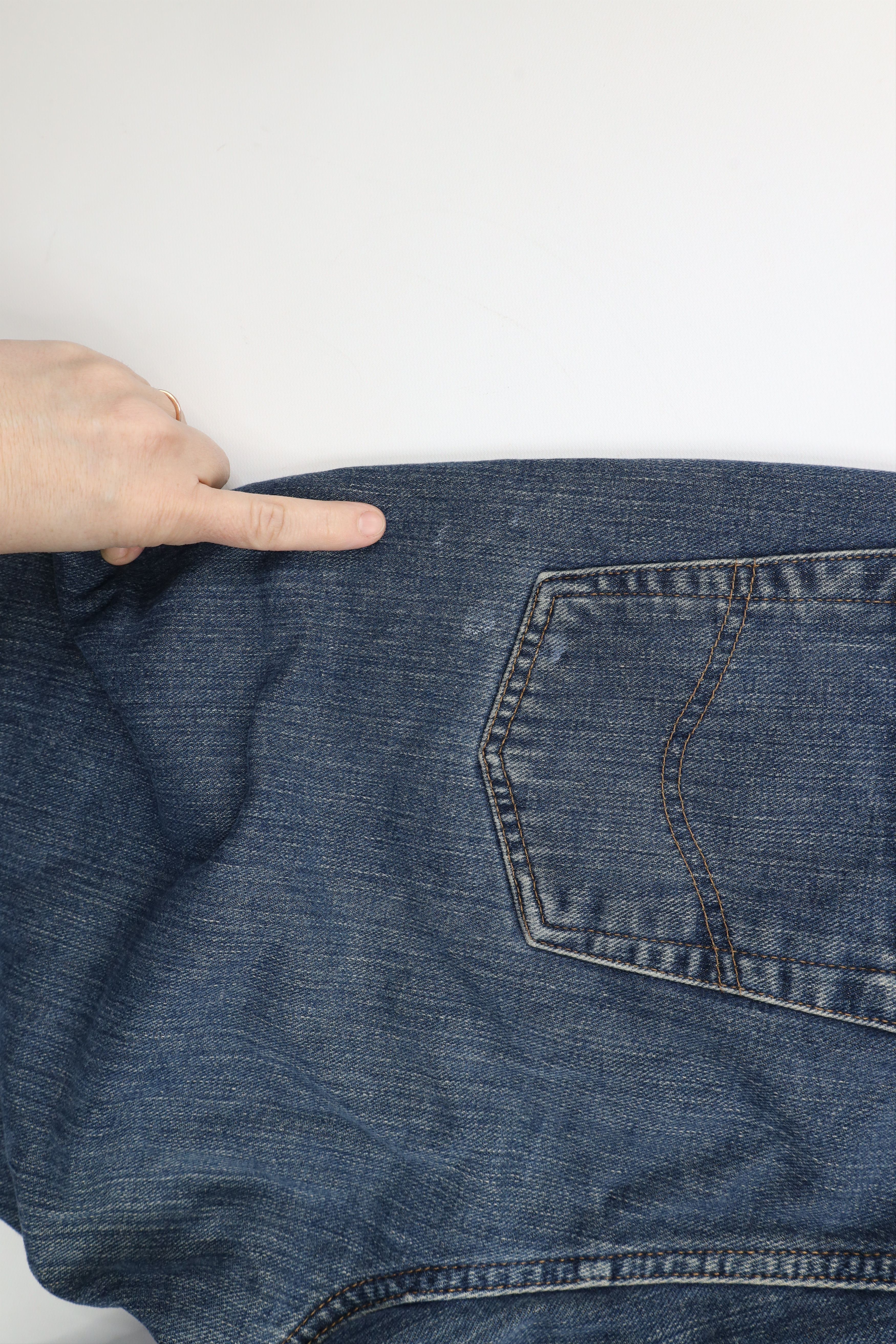 Carhartt × Vintage Vintage Carhartt Fit Flannel Lined Wide Leg Denim Jeans Size 38" / US 16 / IT 52 - 14 Thumbnail