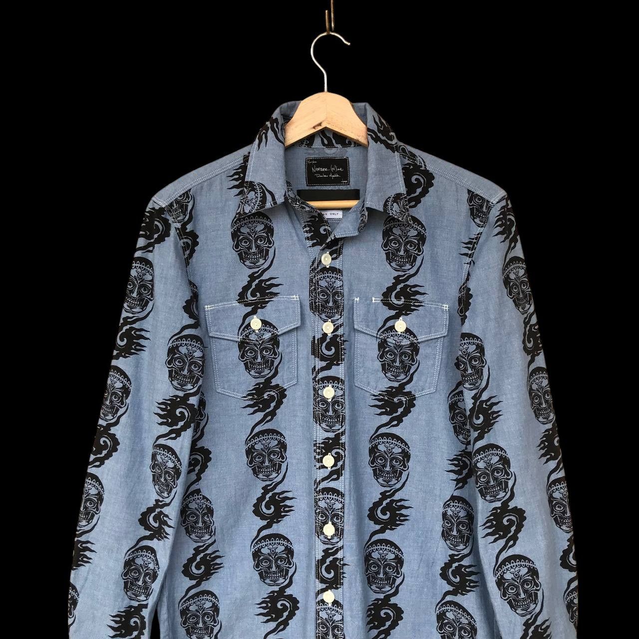 Number (N)ine × Takahiromiyashita The Soloist. NUMBERNINE X MAGICAL DESIGN SKULL PRINTED TAKAHIRO MIYASHITA Size US M / EU 48-50 / 2 - 5 Thumbnail
