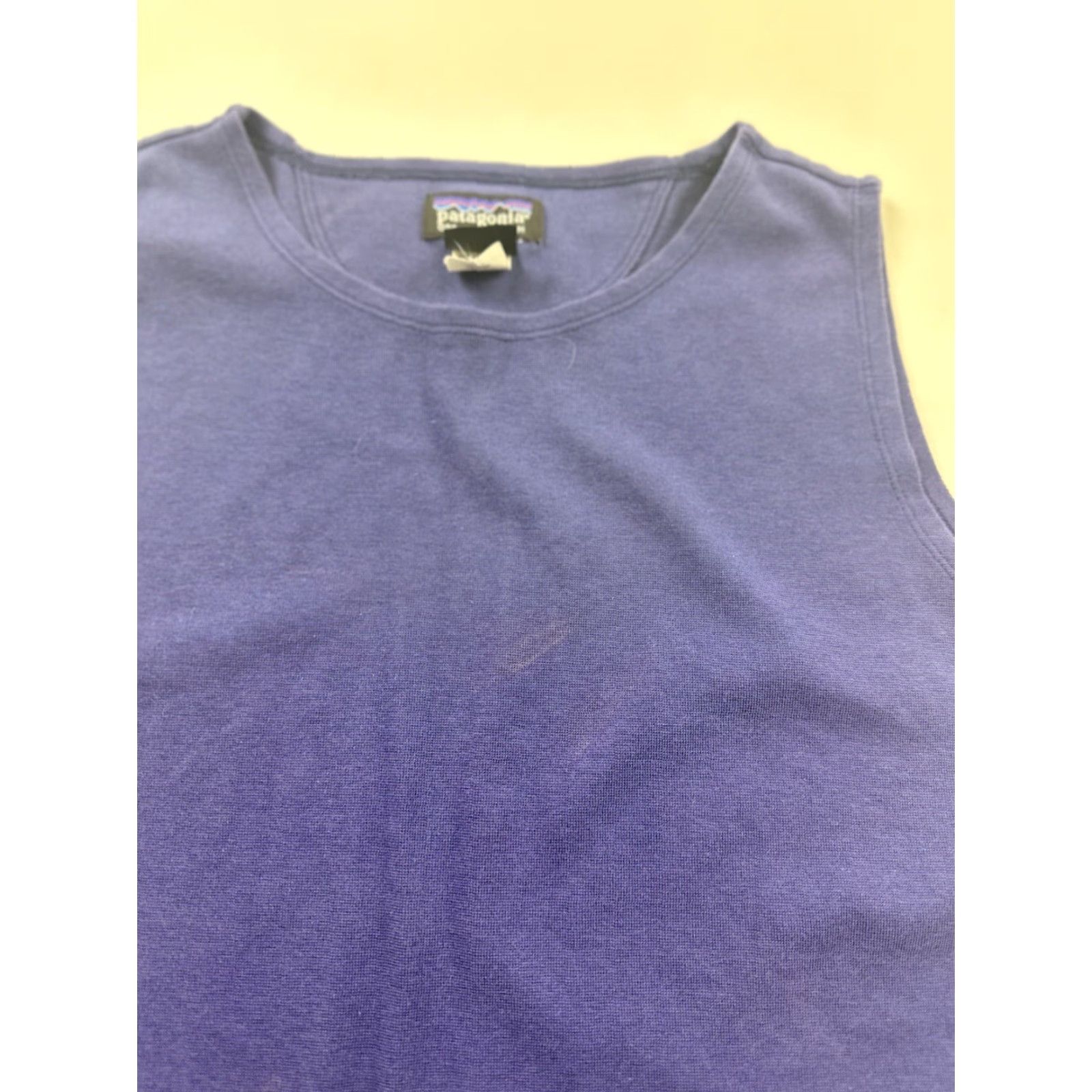Patagonia VINTAGE Patagonia Dress Women’s M Blue A-Line Knee Length Sleeveless Flawed Casual Womens Size M / US 6-8 / IT 42-44 - 4 Thumbnail