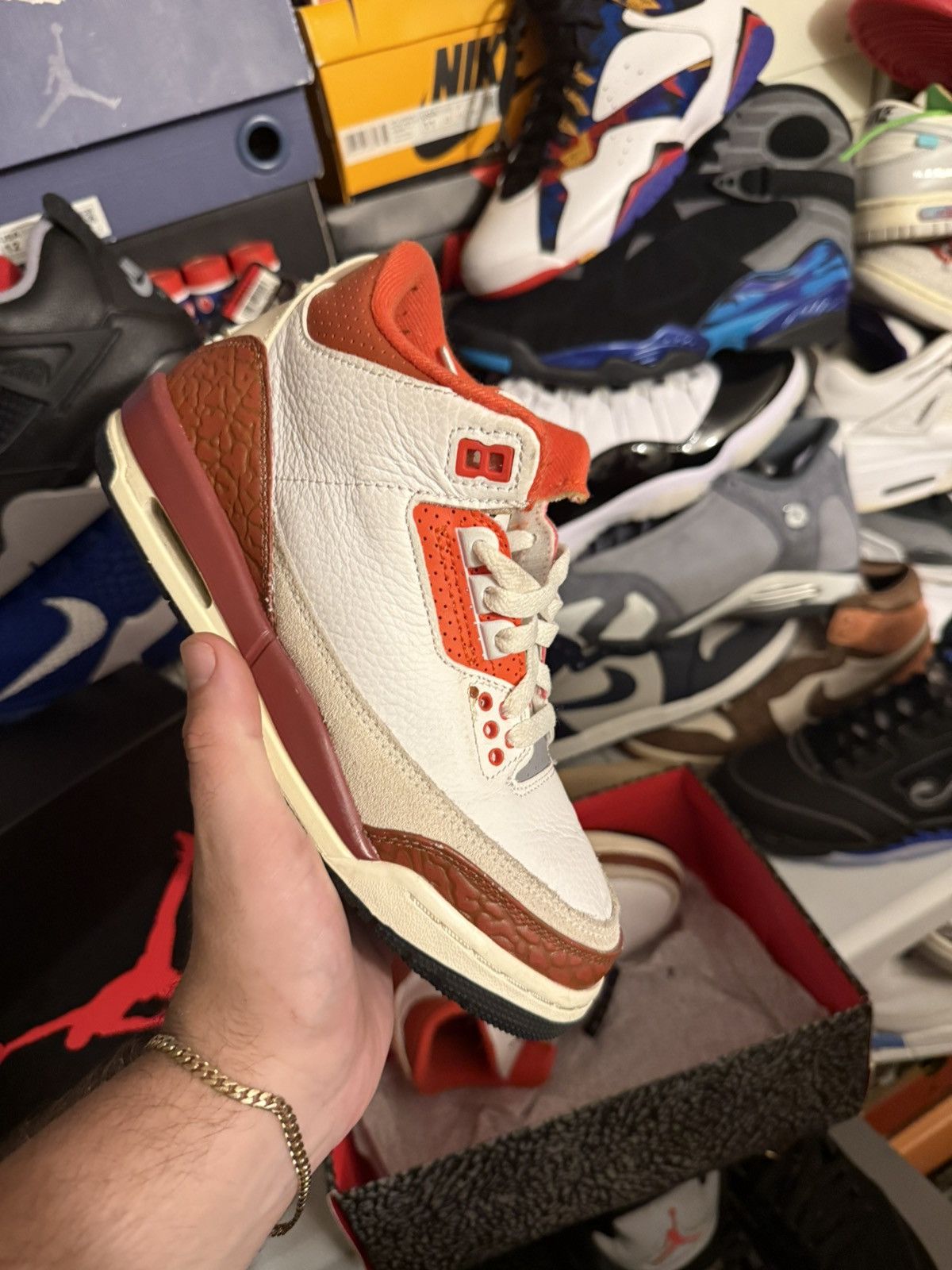 Jordan Brand Jordan retro 3 mars size 4.5y Size US 6 / IT 36 - 1 Thumbnail