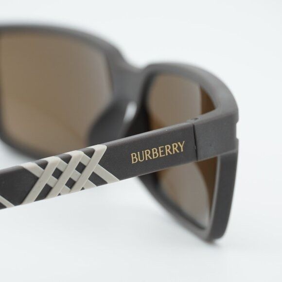 Burberry Burberry BE4495D 423473 Sunglasses Brown Rectangle Frame Size ONE SIZE - 7 Thumbnail