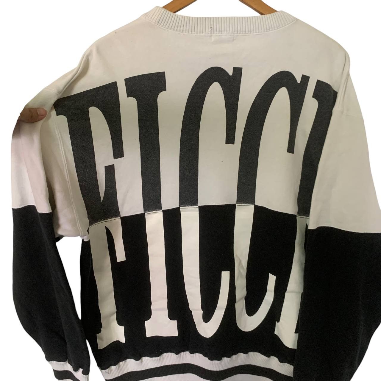 Japanese Brand Yoshiyuki Konishi Fancy Japanese Designer Sweatshirt Size US L / EU 52-54 / 3 - 4 Thumbnail