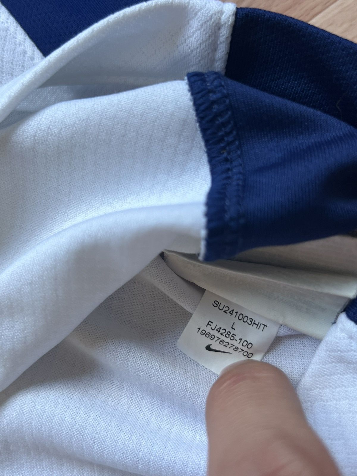 Nike 2024 England National Team Home Soccer Jersey Men’s White L Size US L / EU 52-54 / 3 - 6 Thumbnail