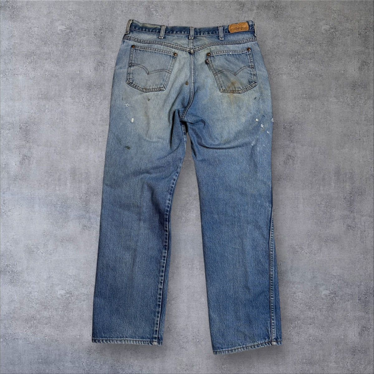 Levi's × Vintage Vintage 80s Levis 557 Cowboy Denim Jeans Size US 34 / EU 50 - 5 Thumbnail