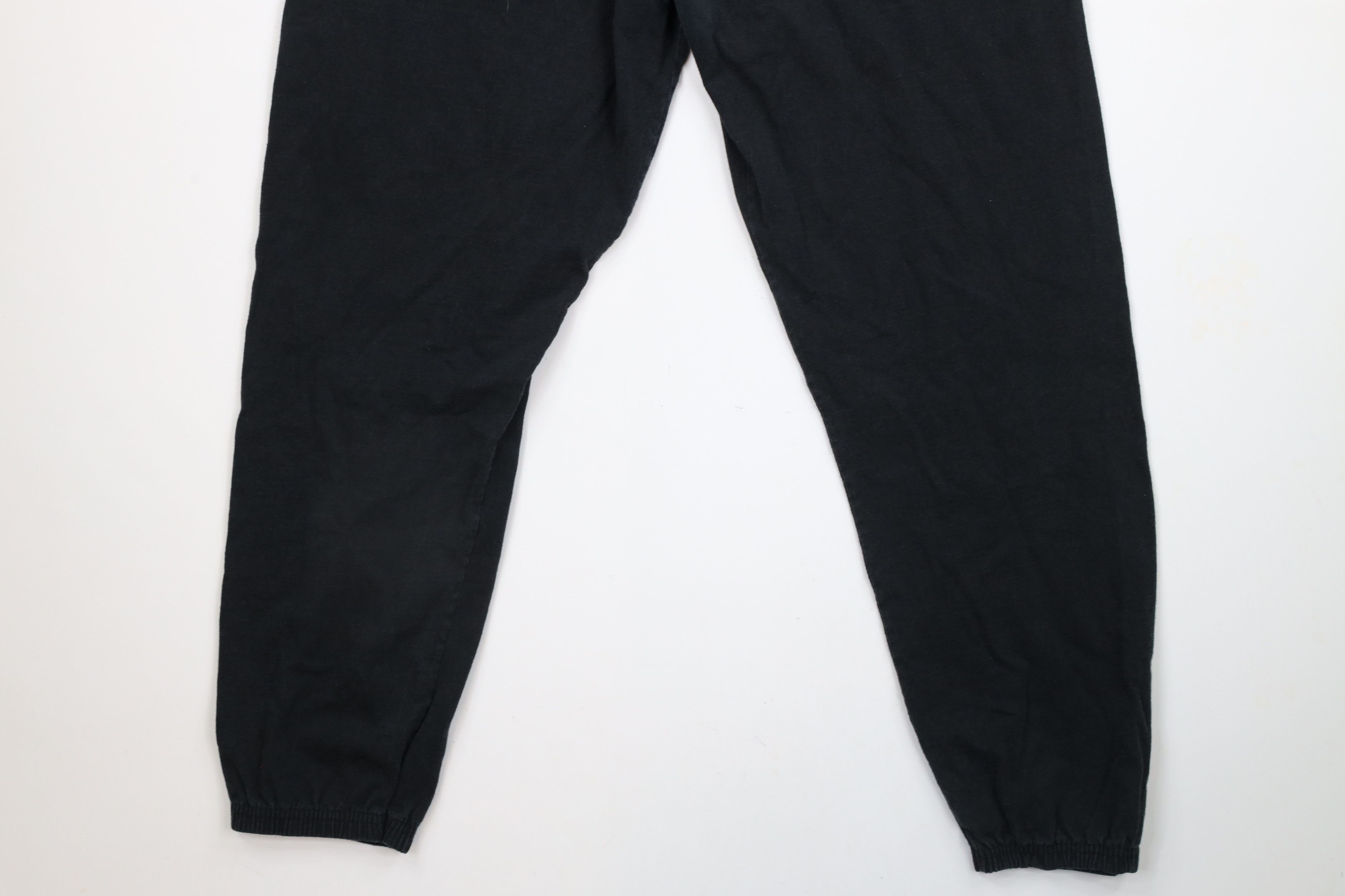 Champion × Vintage Vintage Champion Lightweight Joggers Pants Black Cotton Size US 34 / EU 50 - 10 Thumbnail