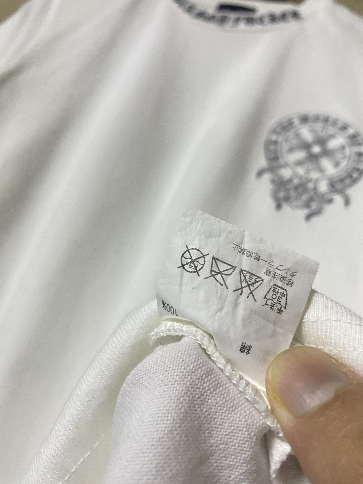 20471120 Japan Slangy Fucker Inspired Chrome Heart Malibu Cross Tee Size US M / EU 48-50 / 2 - 6 Thumbnail