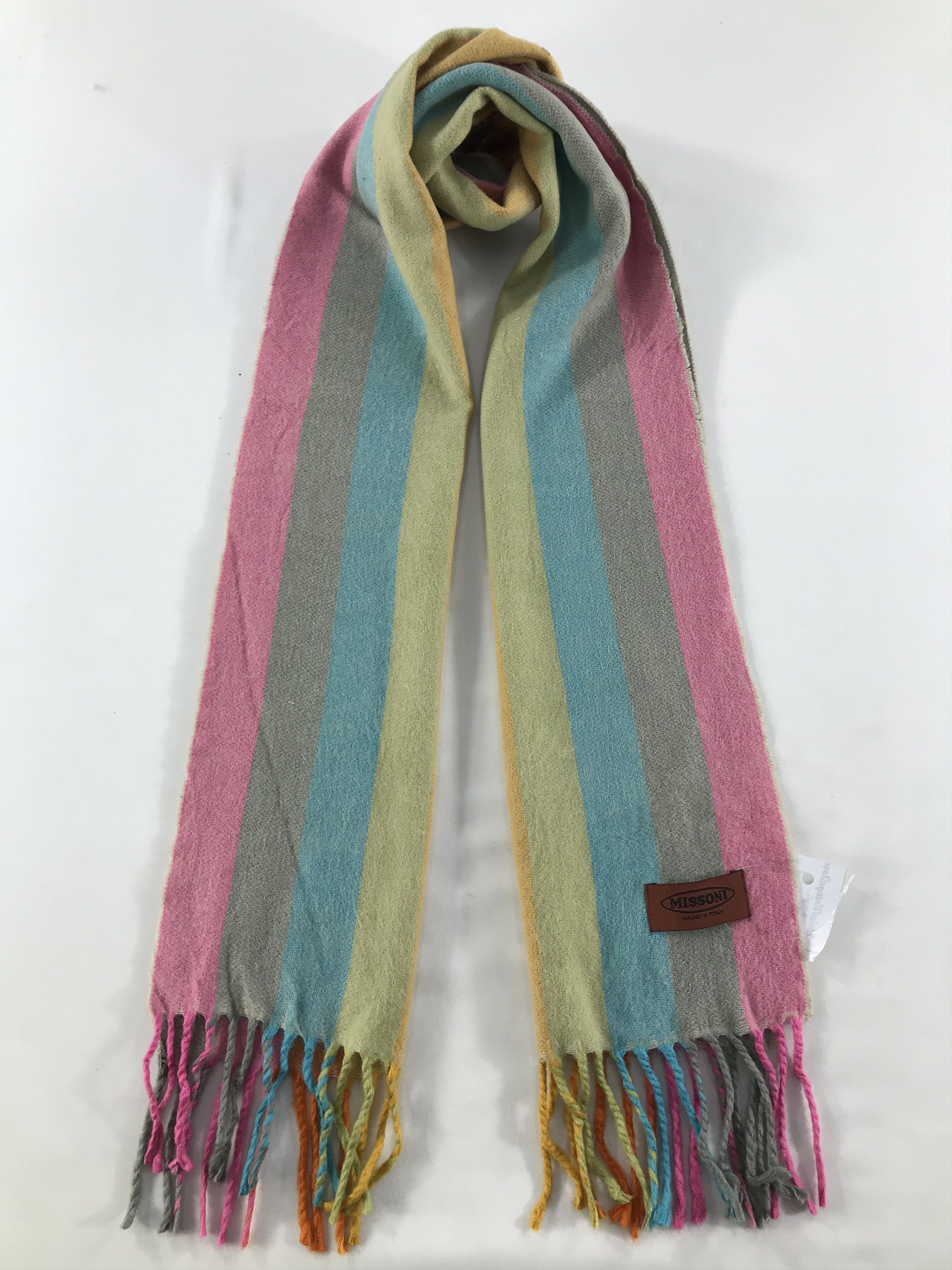 Missoni Vintage Missoni Scarf/Muffler/Neckwear MF1040 Size ONE SIZE - 1 Thumbnail