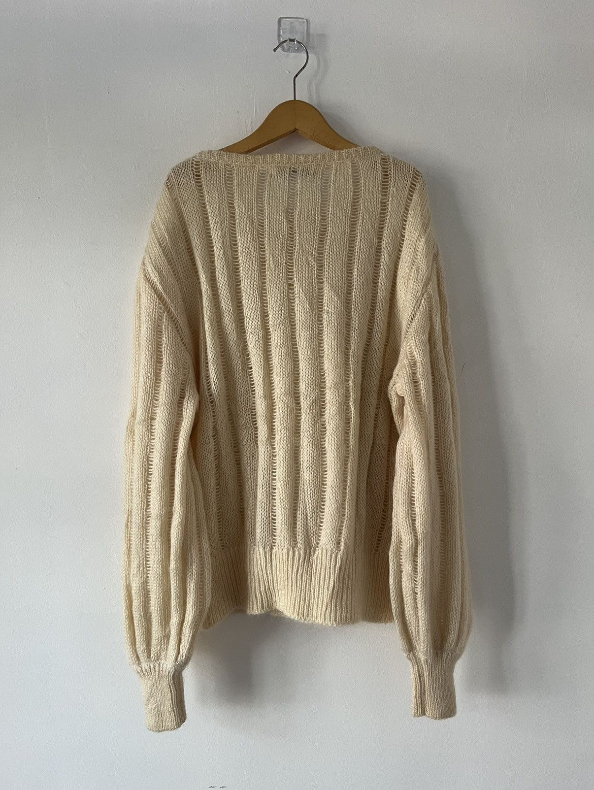 Christian Dior Monsieur Christian Dior Pret-a-Porter Balloon Sleeve Knit Sweater Size M / US 6-8 / IT 42-44 - 6 Thumbnail