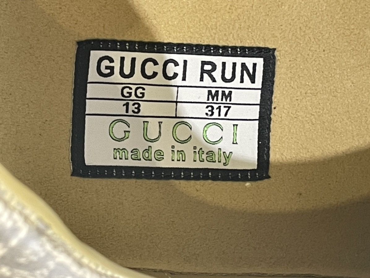 Gucci Gucci Run Sneaker 'Beige Ebony Monogram' Size US 13 / EU 46 - 6 Thumbnail