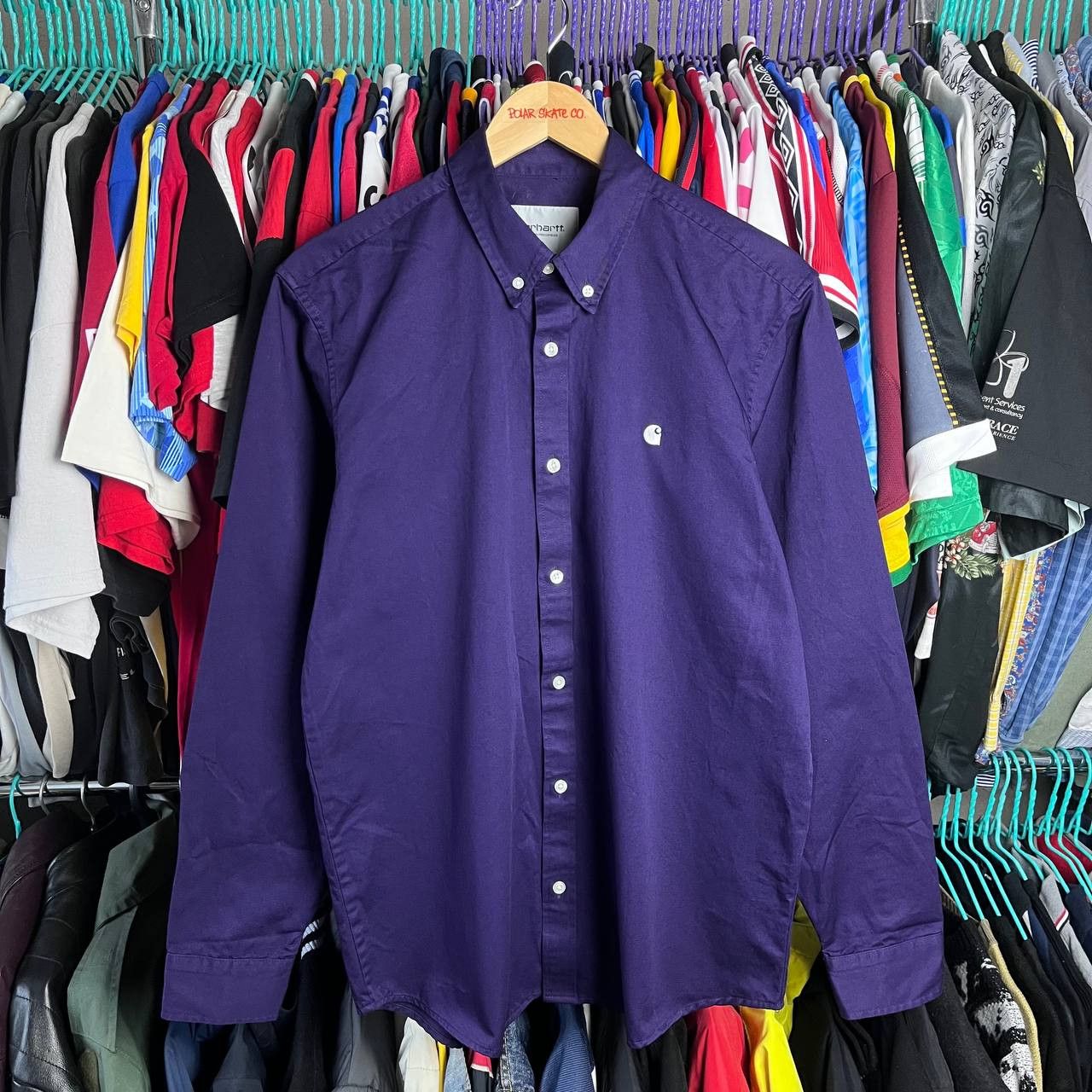 Carhartt Wip Carhartt WIP L/S Madison Button Shirt Work In Progress Size US M / EU 48-50 / 2 - 2 Thumbnail