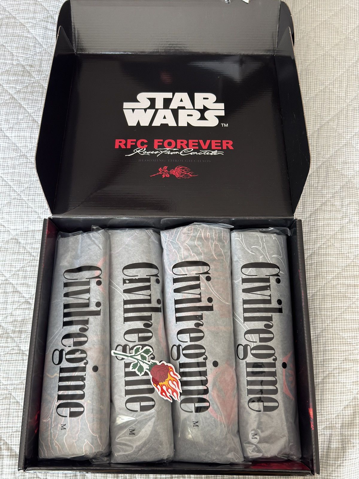 Civil Regime Civil Regime x Star Wars rose from concrete RFC forever Size US M / EU 48-50 / 2 - 1 Thumbnail