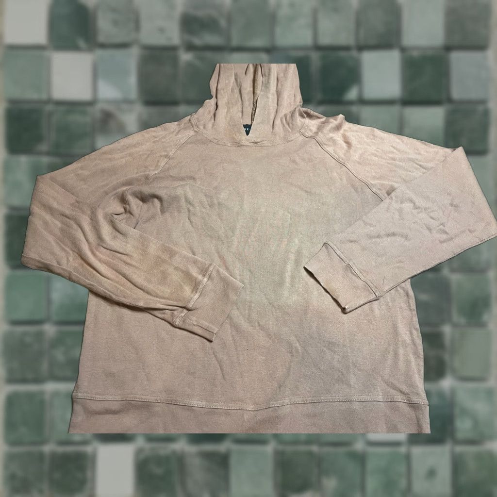 Vintage VINTAGE Box Office Hooded Shirt Womens Large L Brown Retro Hoodie Shird? Size L / US 10 / IT 46 - 1 Thumbnail