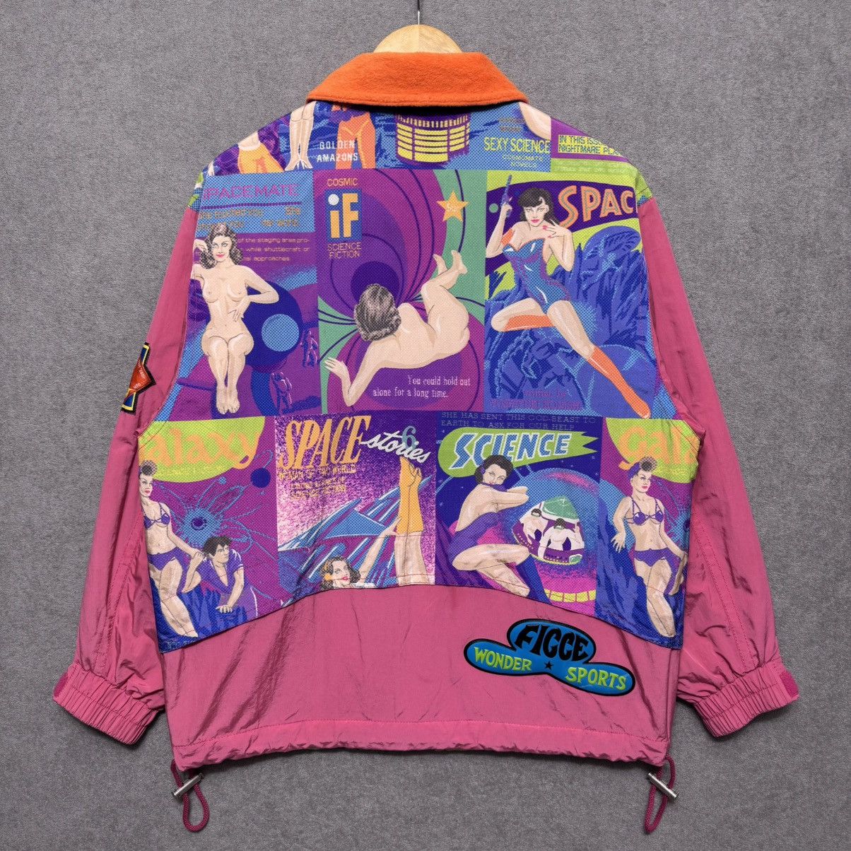 Goldwin 90s Ficce Uomo Yoshiyuki Konishi Cosmic Sci-Fi Jacket Size US S / EU 44-46 / 1 - 13 Thumbnail