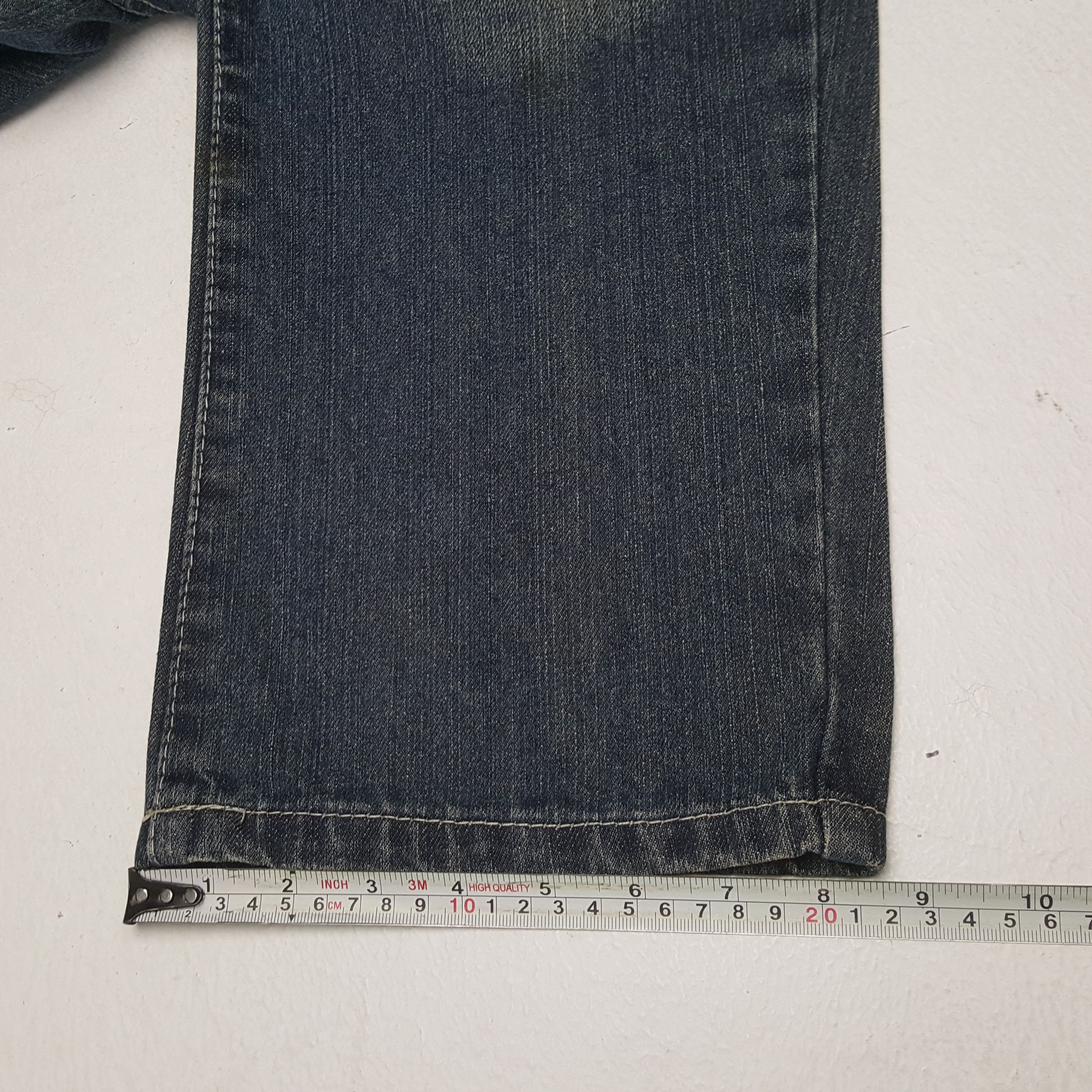 Christian Audigier × Ed Hardy × Vintage ED HARDY Designer Brand Fashion Style Custom Art Jeans Size US 30 / EU 46 - 11 Thumbnail