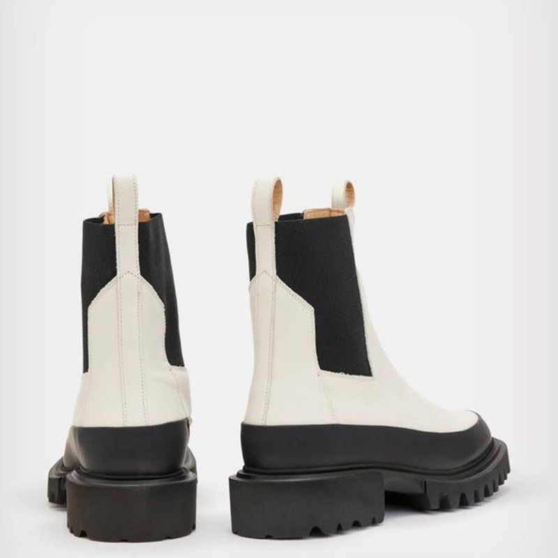Allsaints All Saints Harlee Chunky Sole Leather Boots Size 39 Size US 9 / IT 39 - 9 Thumbnail