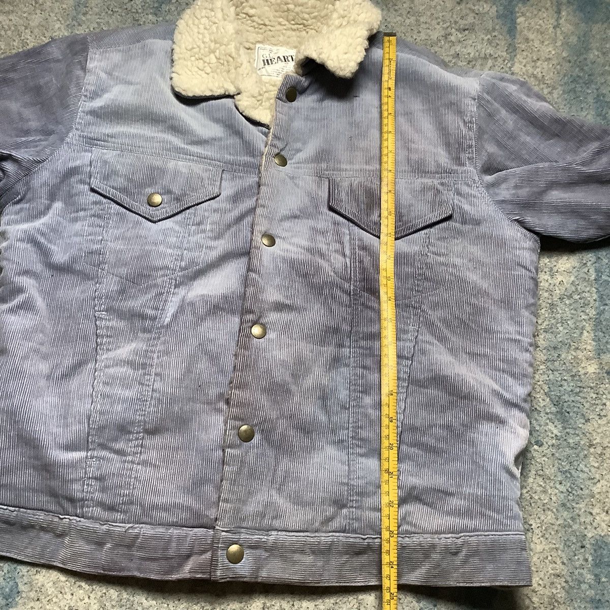 Japanese Brand × Vintage Vintage GL Heart Sherpa Jacket Sunfaded Size US M / EU 48-50 / 2 - 9 Thumbnail