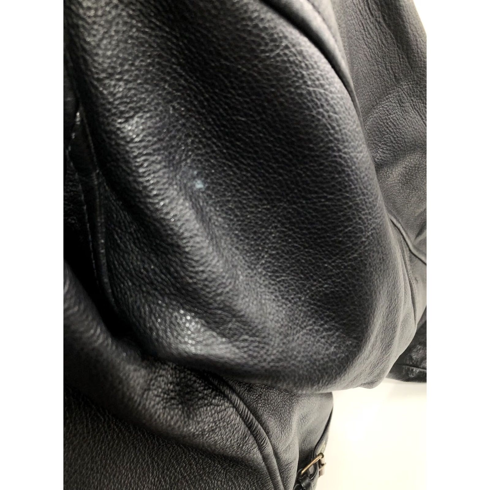 Vintage Cinch Rare Embroidered Western Bomber Jacket - Leather, Heavy Duty, 2XL, Black, Mens Size US XXL / EU 58 / 5 - 6 Thumbnail
