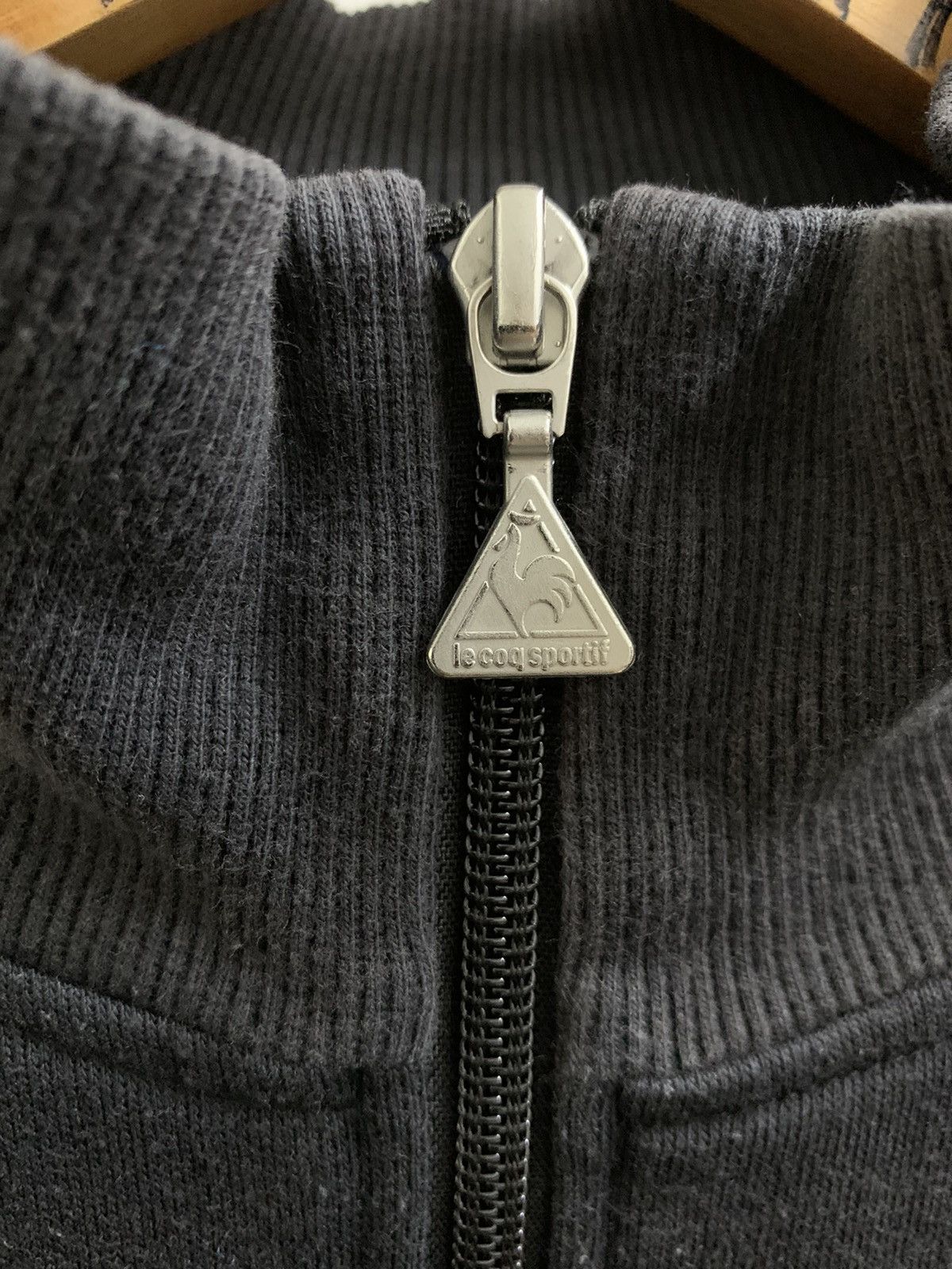Japanese Brand × Le Coq Sportif × Vintage VINTAGE LE COQ SPORTIF TRACKTOP EMBROIDERED SPELLOUT Size US M / EU 48-50 / 2 - 3 Thumbnail