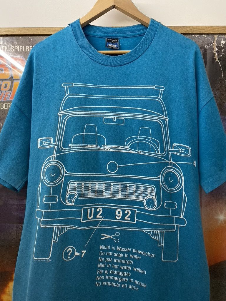 Band Tees 1992 Vintage U2 Zoo TV Tour Local Crew Band T Shirt Size US XL / EU 56 / 4 - 4 Thumbnail