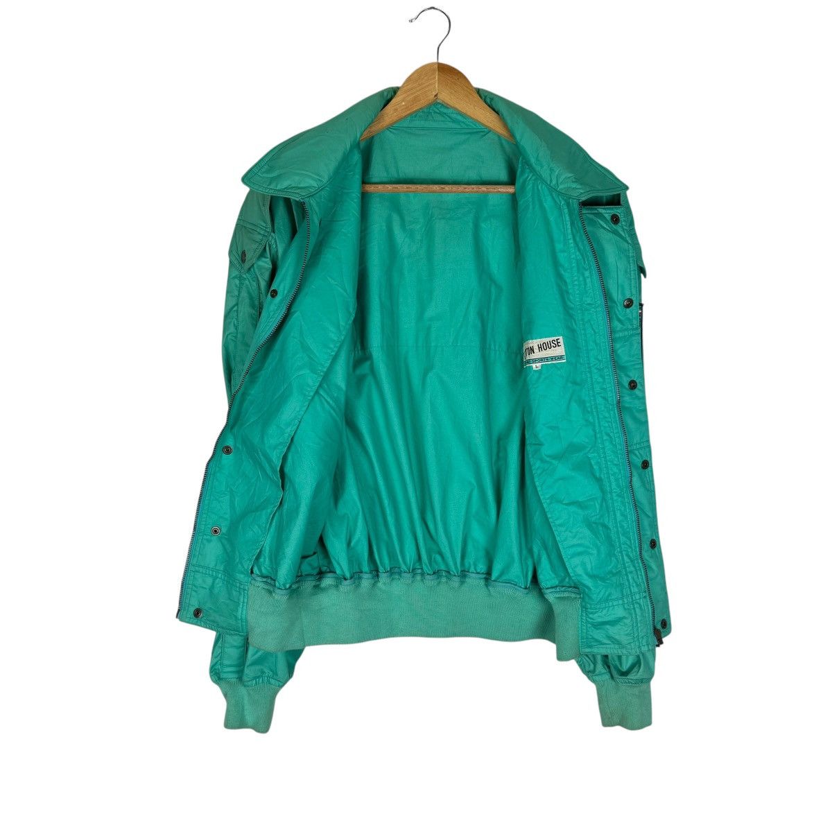 Other 🌟90s LEYTON HOUSE BOMBER LIGHT ZIPPER JACKET Size US L / EU 52-54 / 3 - 7 Thumbnail