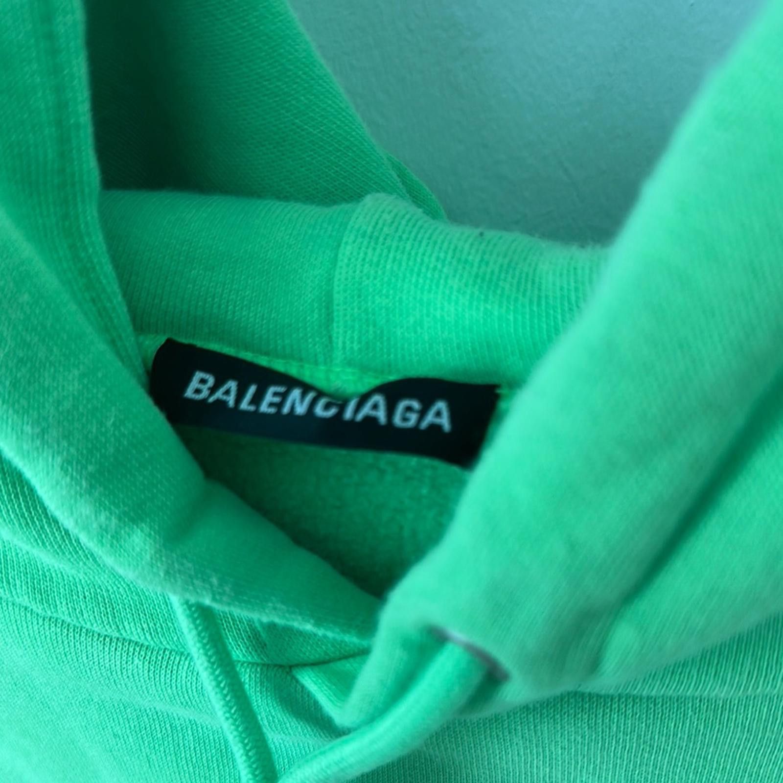 Balenciaga Balenciaga Green and Black Sweater Pullover Style Size US M / EU 48-50 / 2 - 2 Thumbnail