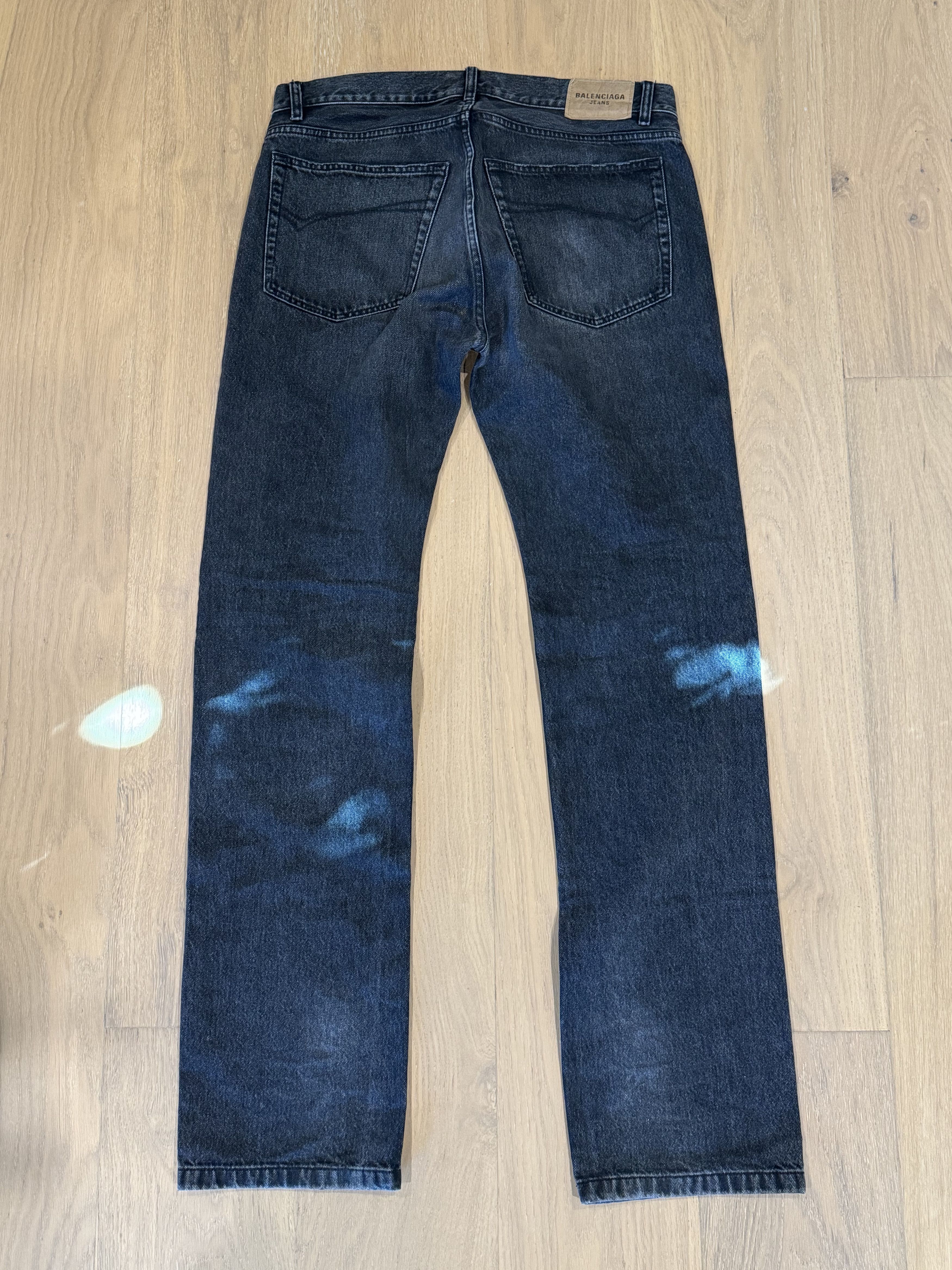 Balenciaga Straight Leg Denim Size US 32 / EU 48 - 3 Thumbnail