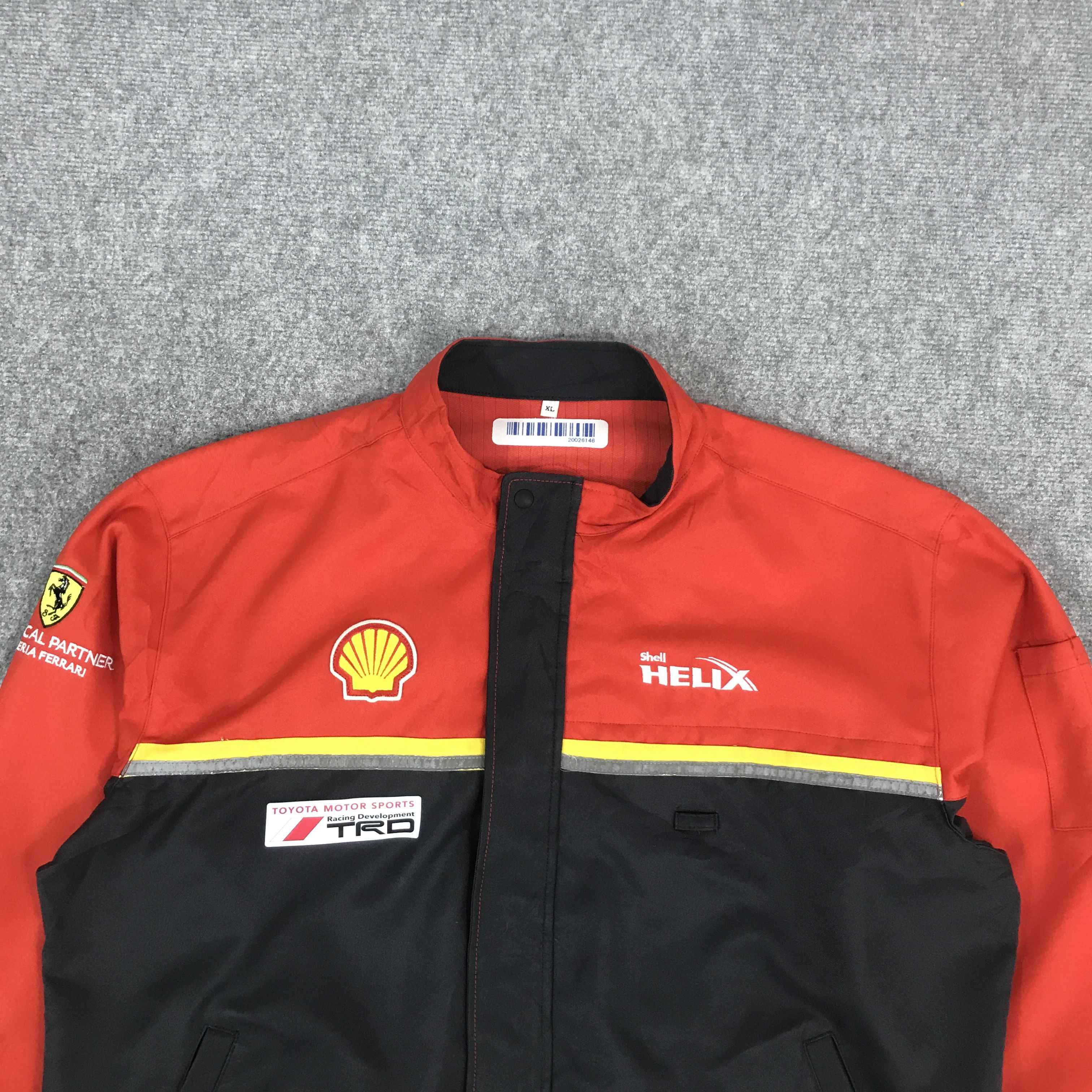 Japanese Brand × Sports Specialties SHELL HELIX X TOYOTA MOTORSPORTS RACING DEVELOPMENT JACKET Size US XL / EU 56 / 4 - 3 Thumbnail