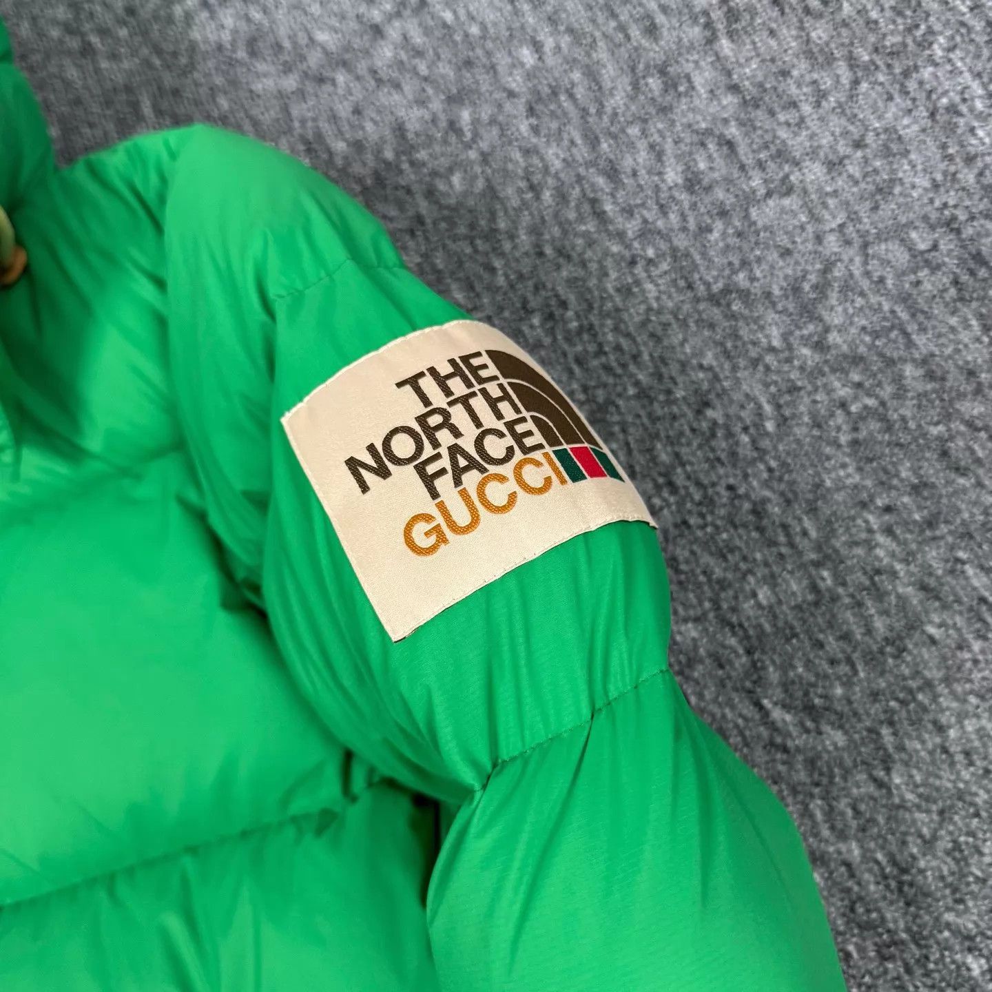 Gucci Gucci x The North Face Green Hooded Down Jacket M Size US M / EU 48-50 / 2 - 5 Thumbnail