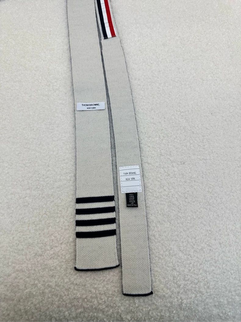 Thom Browne Thom Browne Wool knit tie Size ONE SIZE - 3 Thumbnail