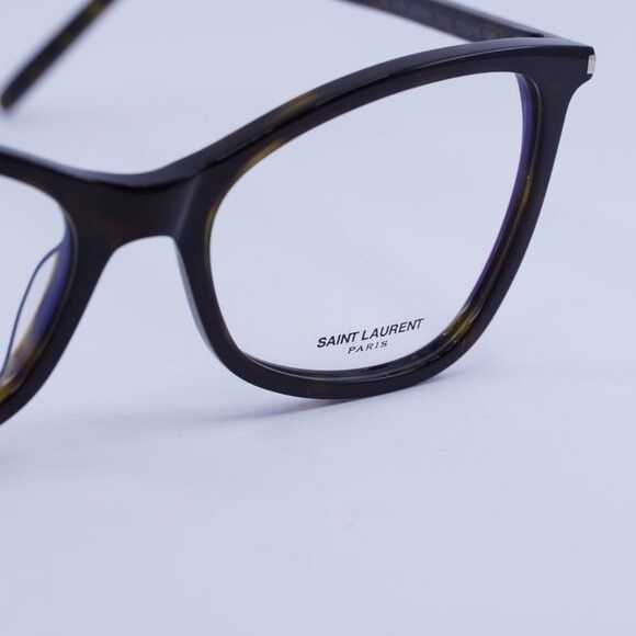 Saint Laurent Paris 🕶️ New Saint Laurent SL478 JERRY 002 Havana Eyeglasses 53mm Size ONE SIZE - 2 Thumbnail