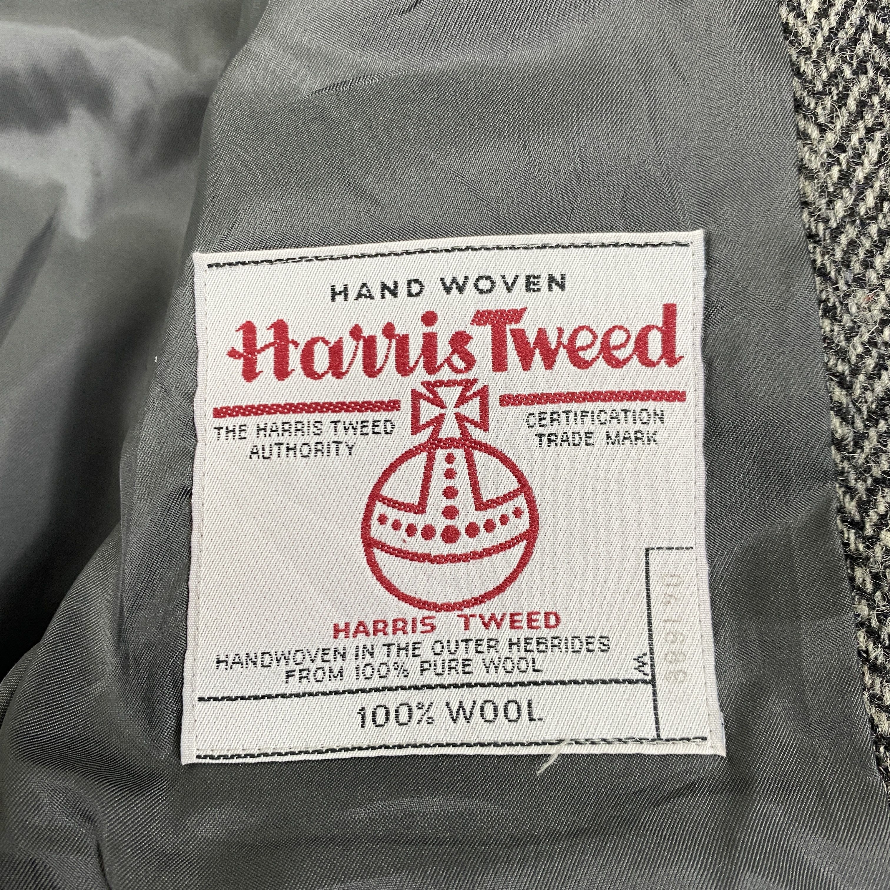 Harris Tweed Harris Tweed Wool Coat Jacket- J468 Size US S / EU 44-46 / 1 - 9 Thumbnail