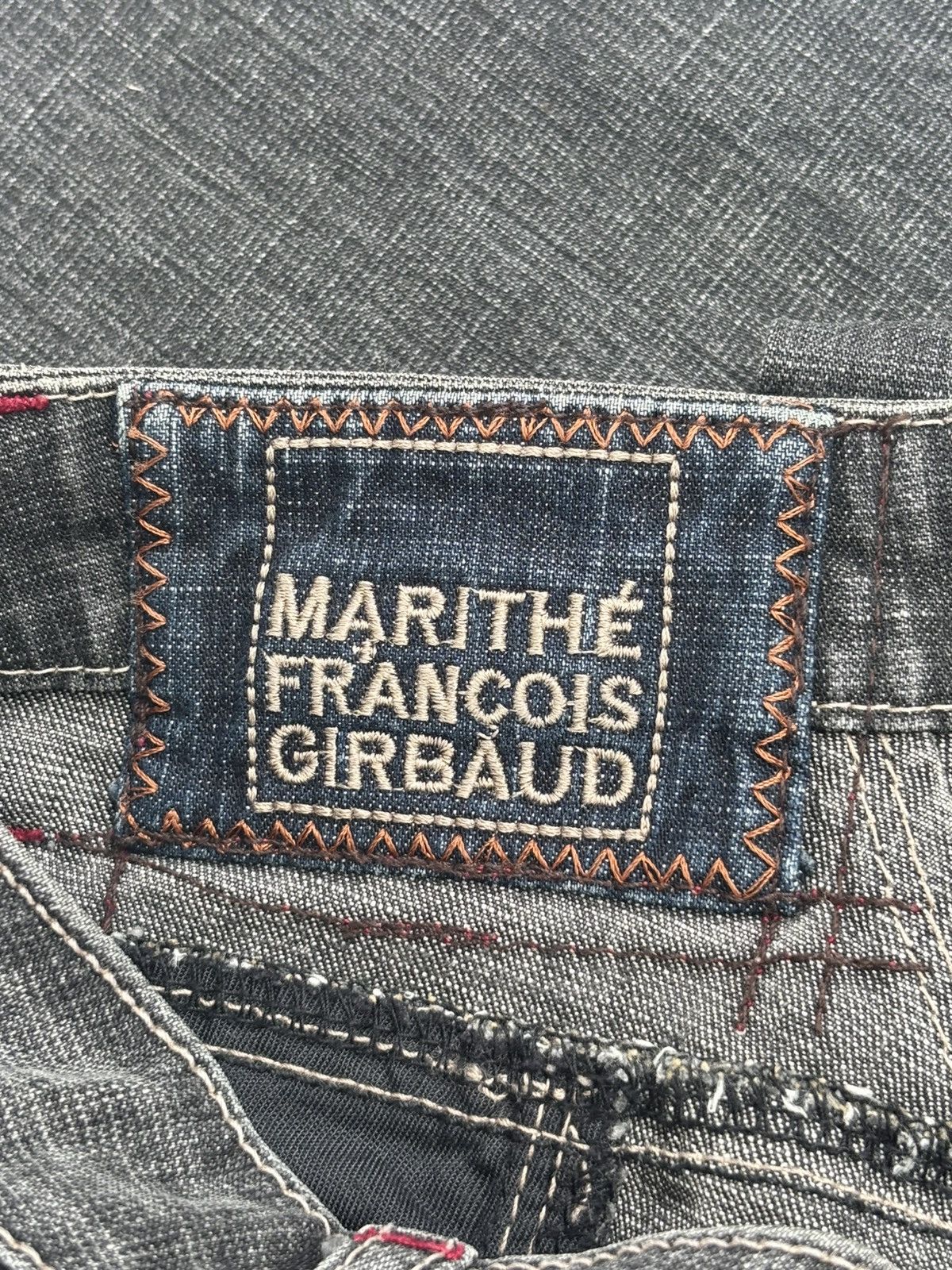 Marithe + Francois Girbaud Y2K X-Seam Flare Jeans Size US 27 - 6 Thumbnail