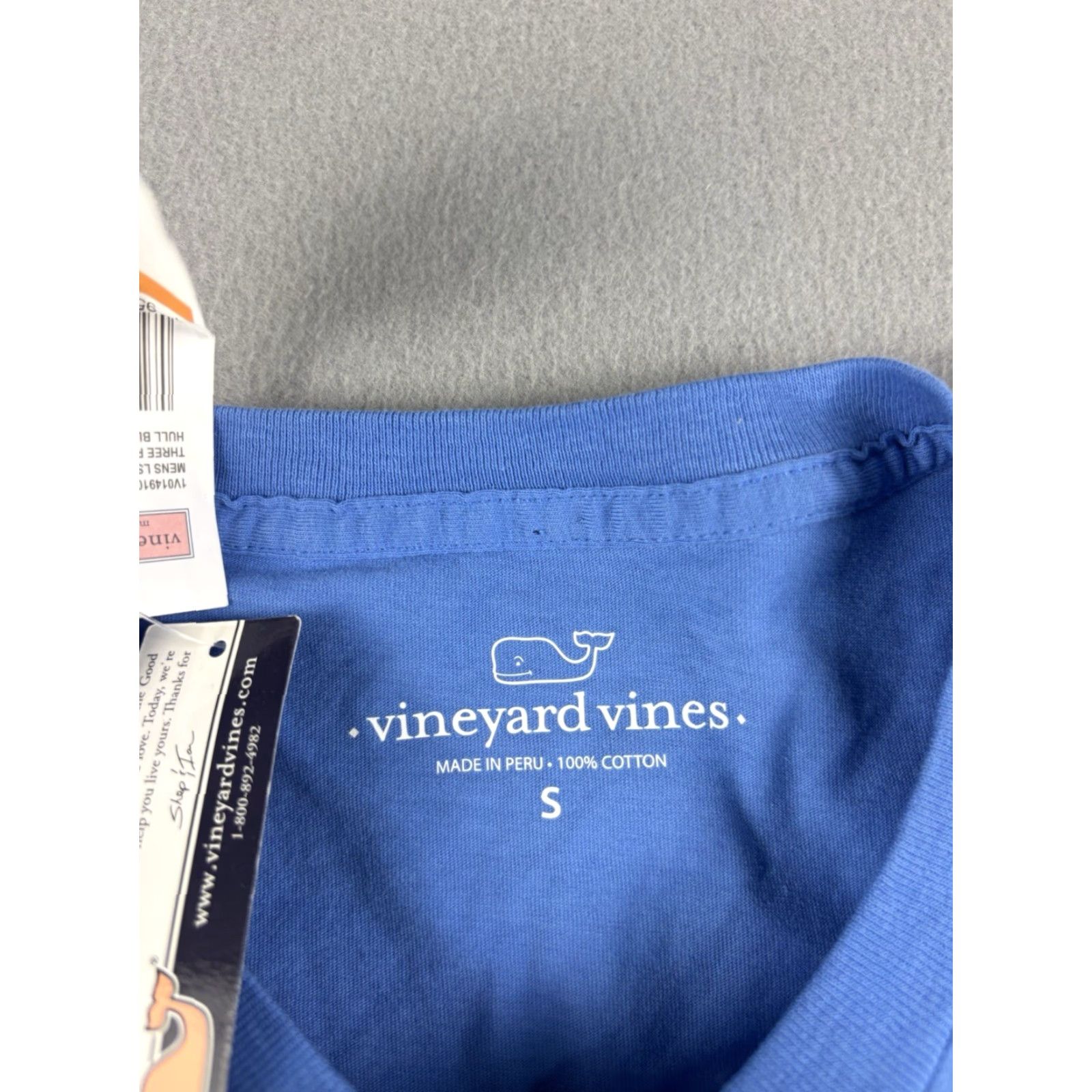 Vineyard Vines Vineyard Vines Shirt Men S Blue Long Sleeve Graphic NEW Size US S / EU 44-46 / 1 - 3 Thumbnail