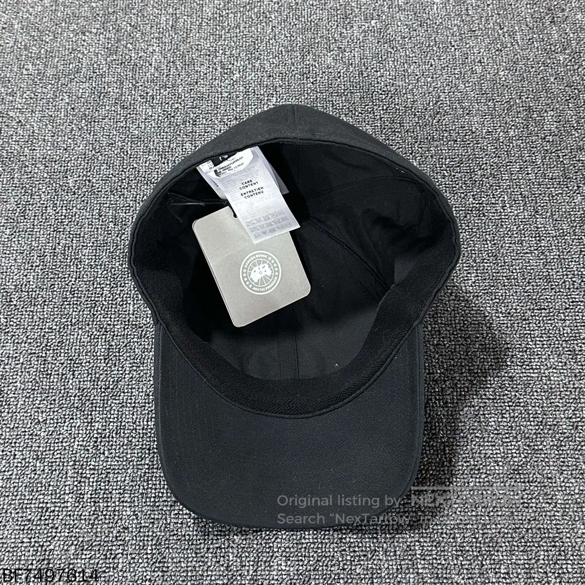 Canada Goose Canada Goose Black Label Logo Baseball Cap. Size ONE SIZE - 4 Thumbnail