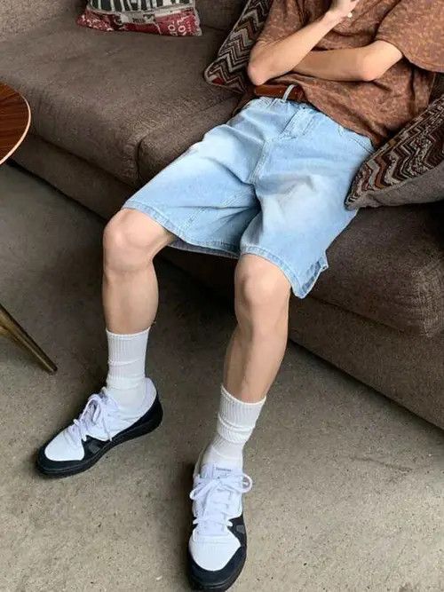 Japanese Brand × Vintage RETRO vintage jeans Y2K denim shorts jorts Size US 32 / EU 48 - 3 Thumbnail