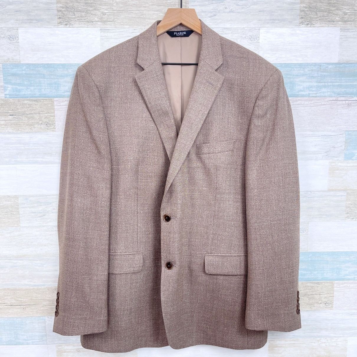 Jos. A. Bank Jos A Bank Travelers Tailored Brown Mens 46L Size 46L - 1 Thumbnail