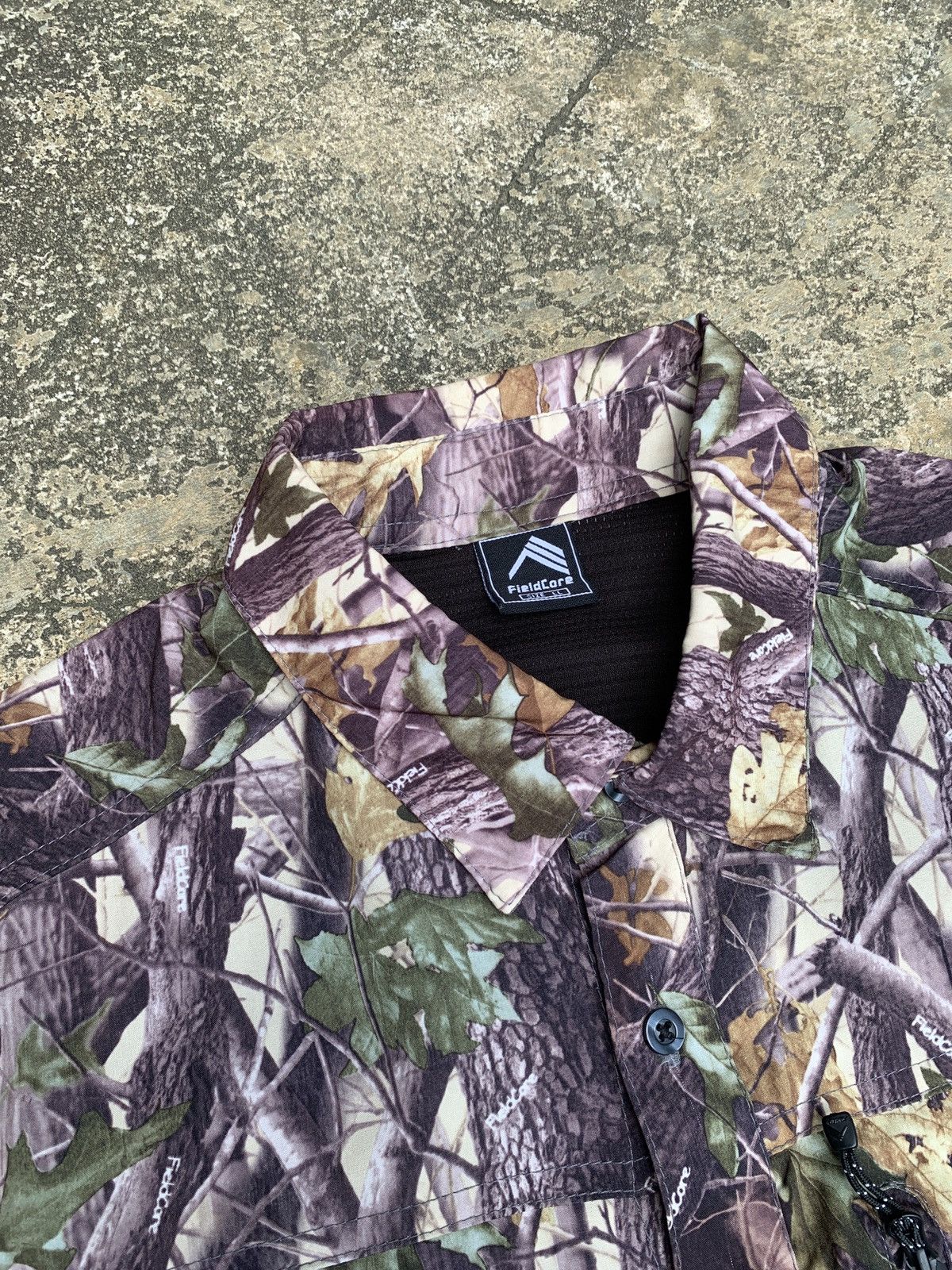 Hunter × Japanese Brand Field Core Japan Realtree Camo Hunting Vent Shirt Size US L / EU 52-54 / 3 - 6 Thumbnail