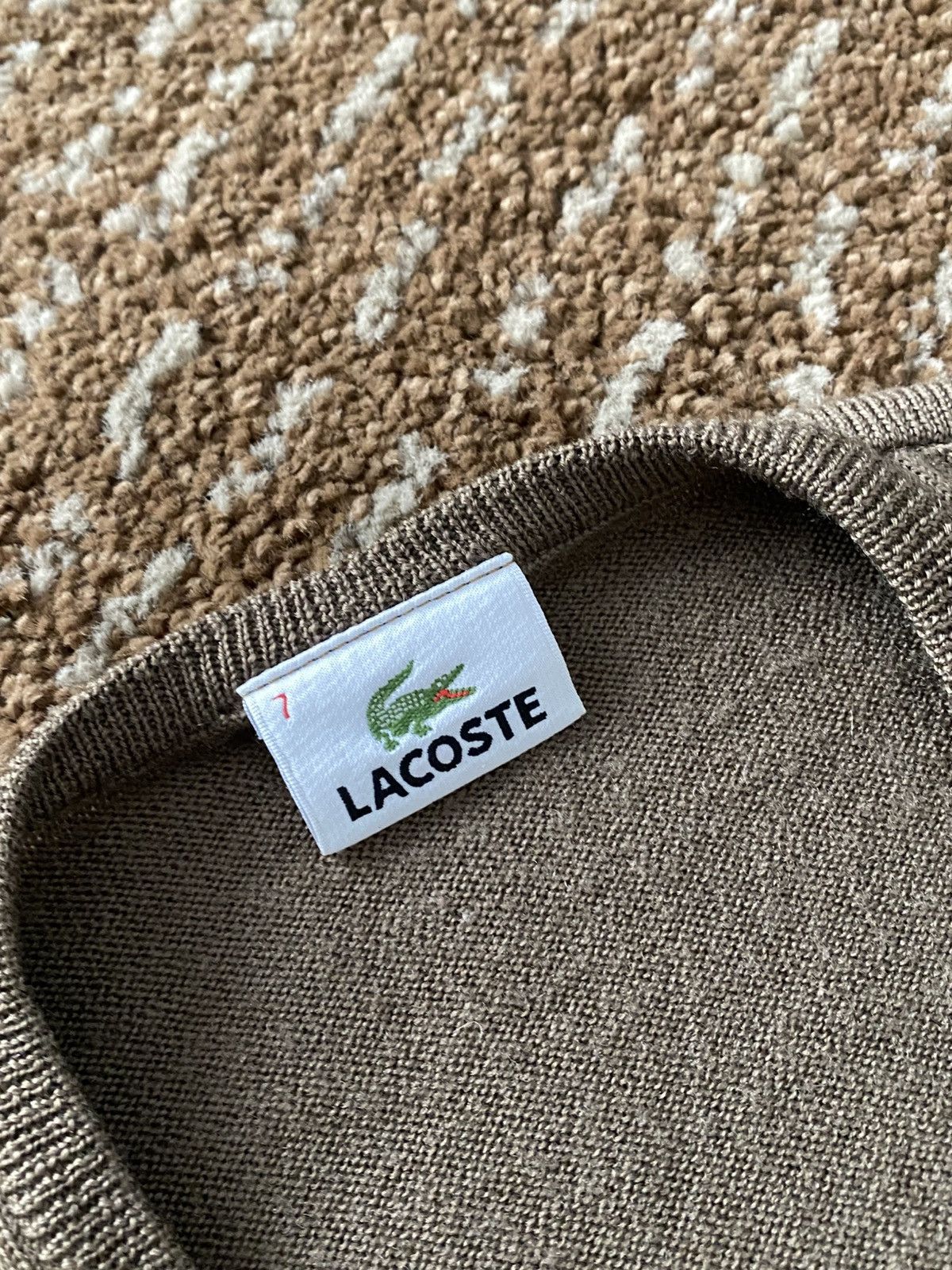 Lacoste Vintage Lacoste Wool Vest Size US XL / EU 56 / 4 - 5 Thumbnail