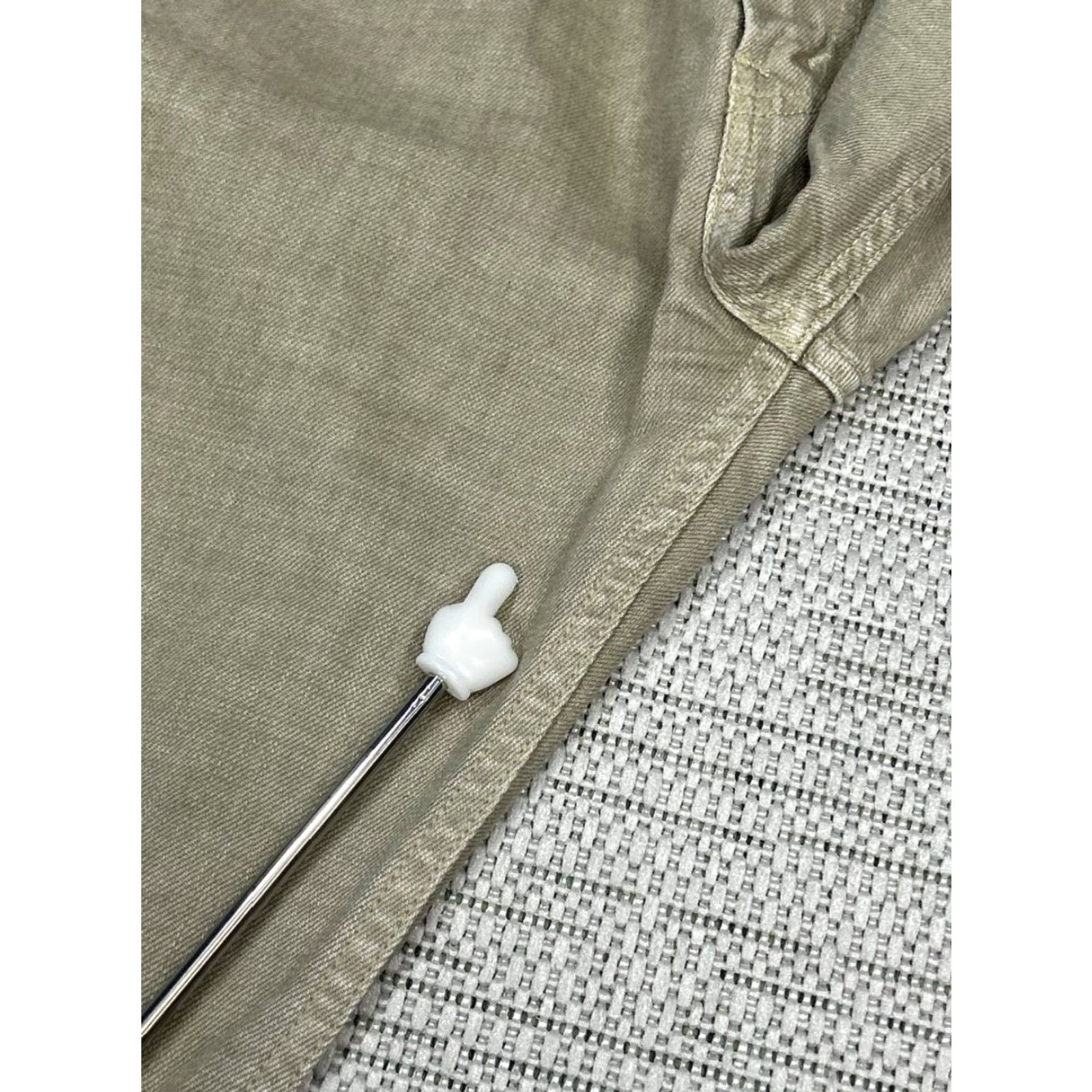 Levi's Levi's 505 Jeans Mens 32 Beige Denim Mid Rise Original Straight Fit 32x31 (Regular) Pants Size US 32 / EU 48 - 4 Thumbnail