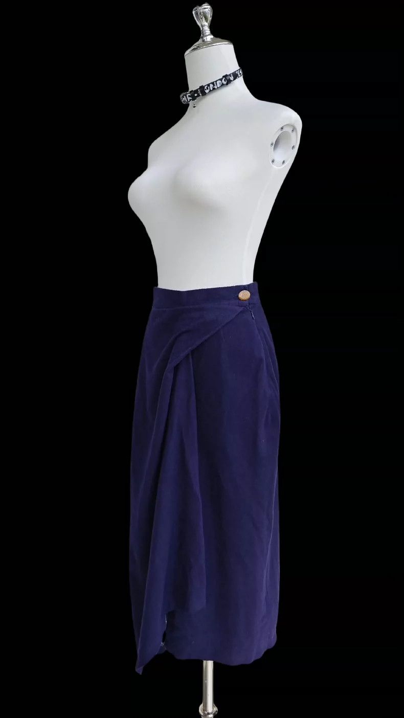 Vivienne Westwood Vivienne Westwood Purple hemmed skirt Size 26" / US 2 / IT 38 - 3 Thumbnail